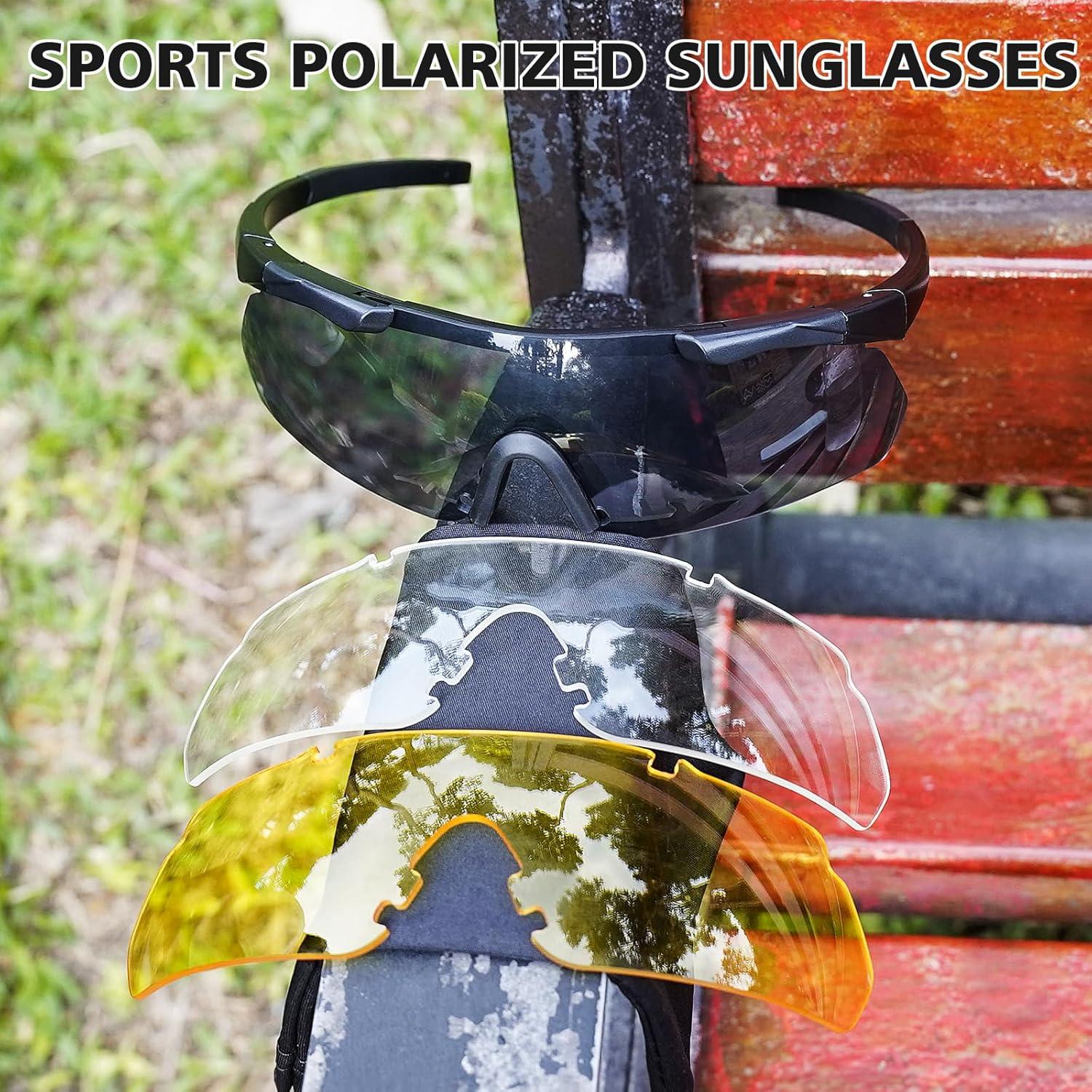 Gafas de Tiro Táctico de Seguridad con Lentes Intercambiables