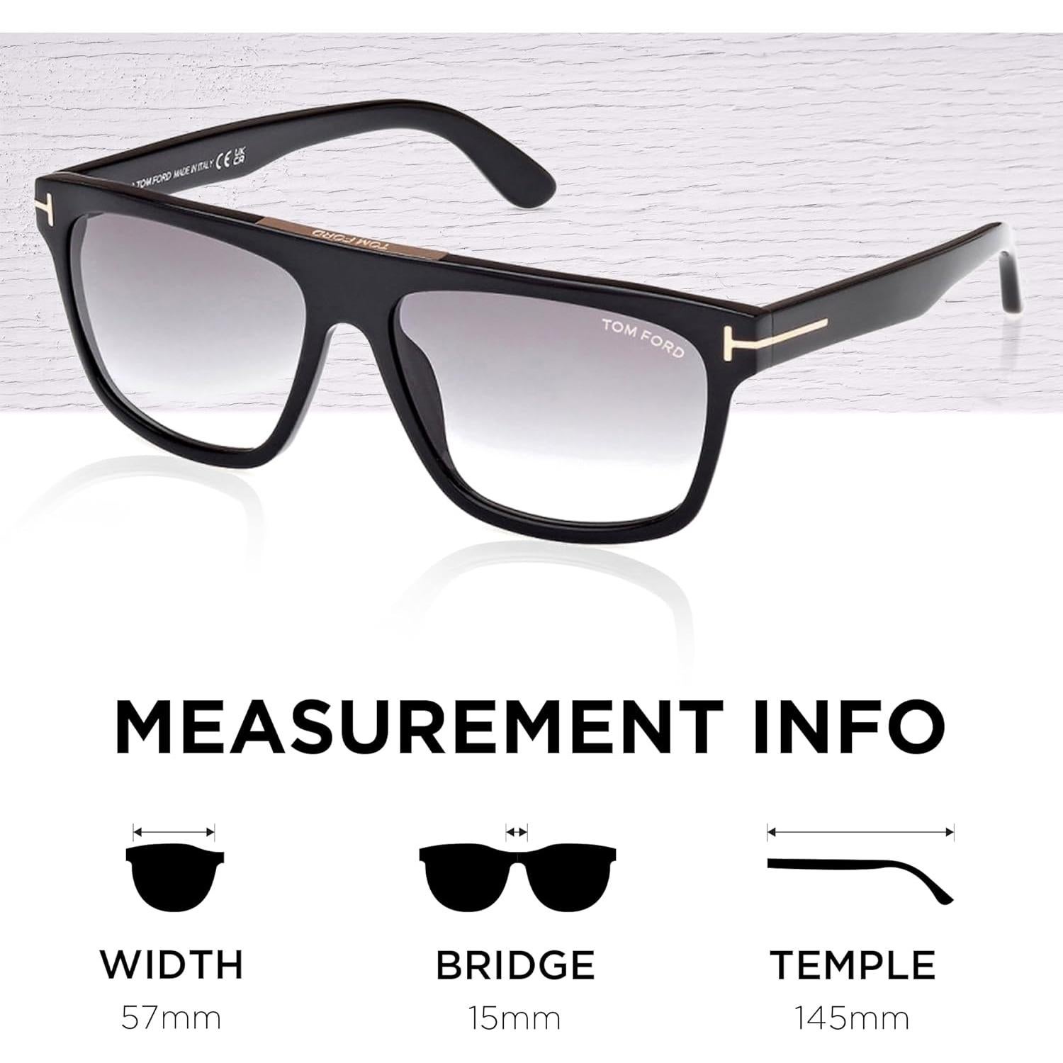 Gafas de Sol Tom Ford FT0628 CECILIO-02 Geométricas + Kit eSHADES