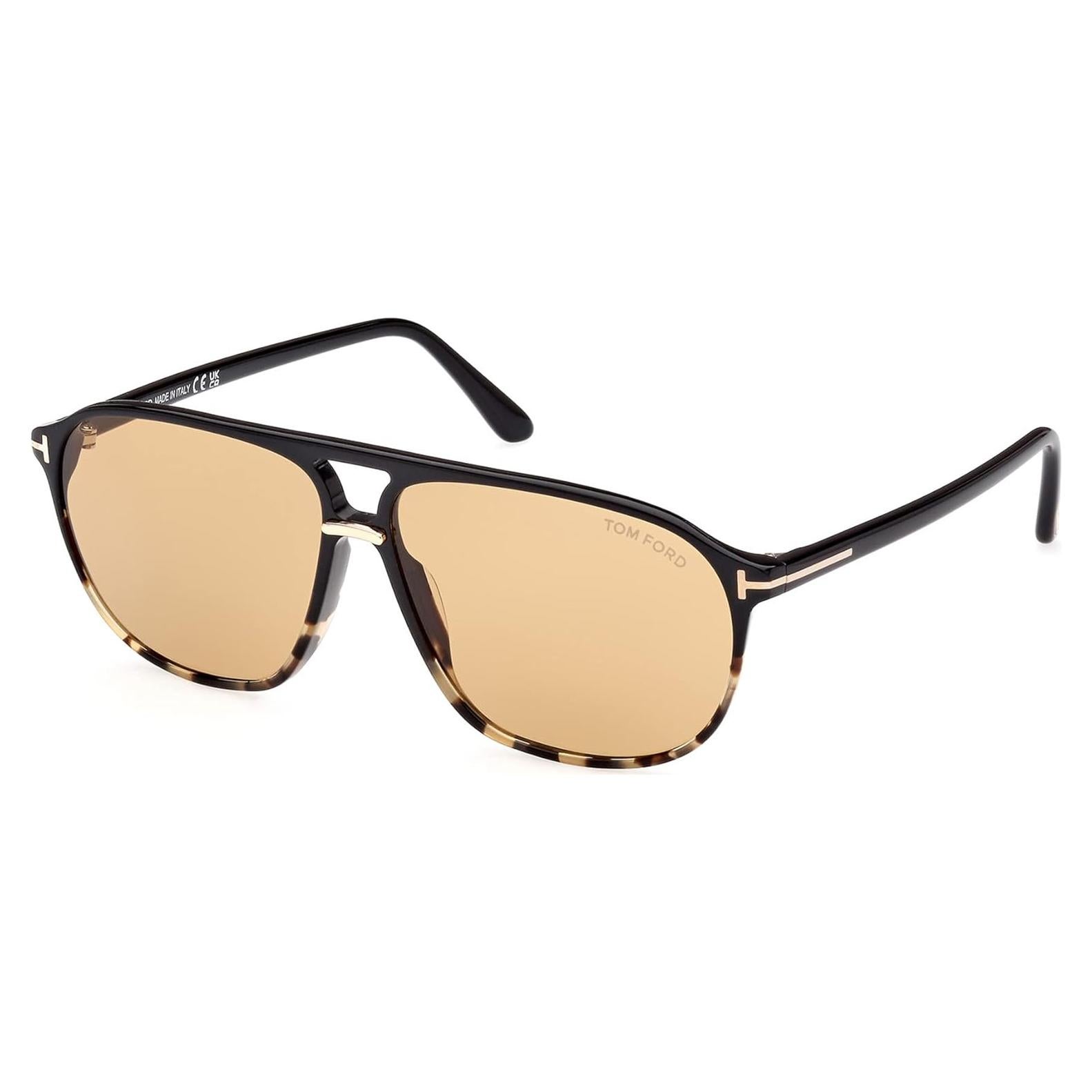 Gafas de sol Tom Ford Bruce TF1026 Hombres Tortuga 61mm
