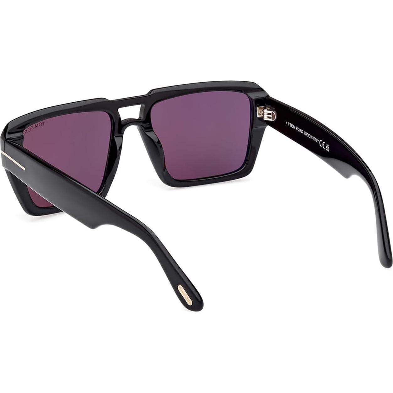 Gafas de sol Tom Ford FT1153 Navegador Negro 56mm Humo