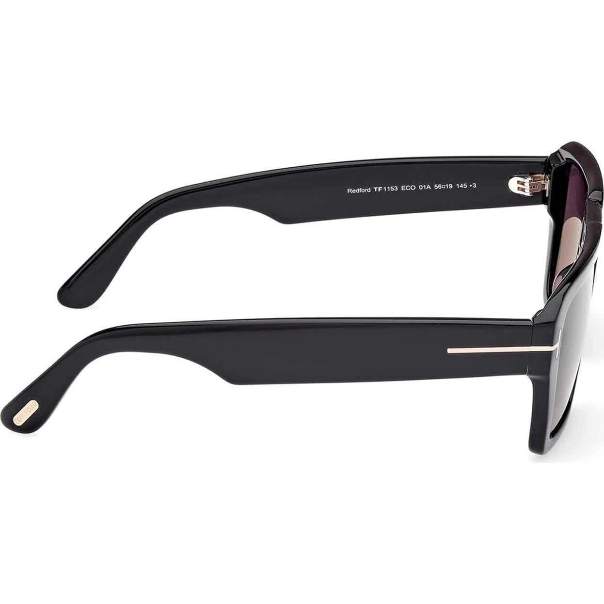 Gafas de sol Tom Ford FT1153 Navegador Negro 56mm Humo