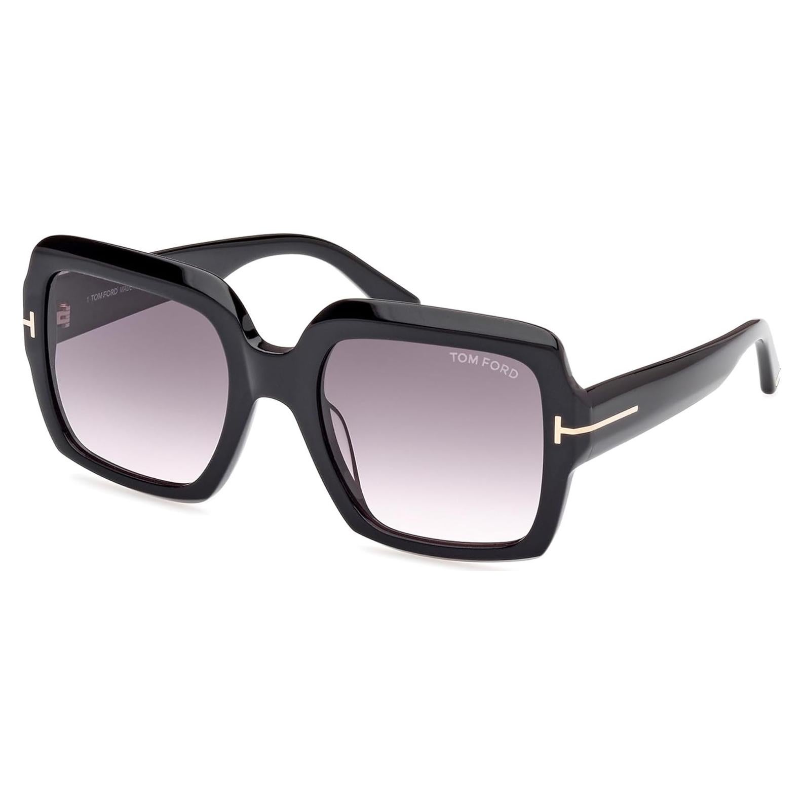 Gafas de sol cuadradas Tom Ford KAYA FT1082 Negro 54mm