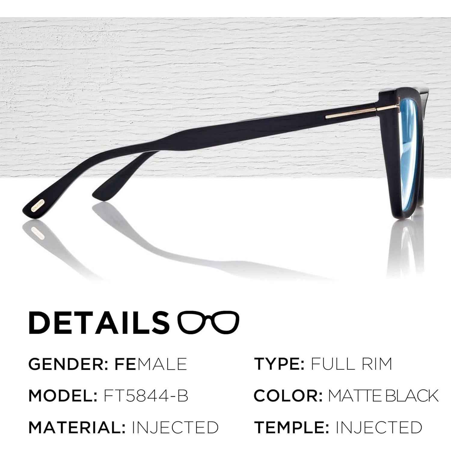 Gafas de Sol Tom Ford FT5844-B para Mujeres - Marco Gato