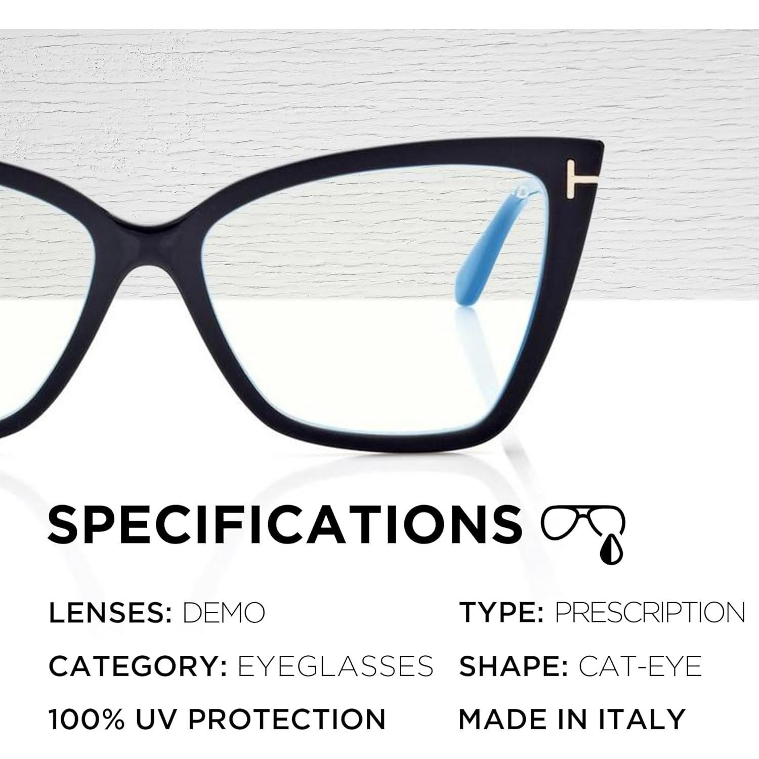 Gafas de Sol Tom Ford FT5844-B para Mujeres - Marco Gato