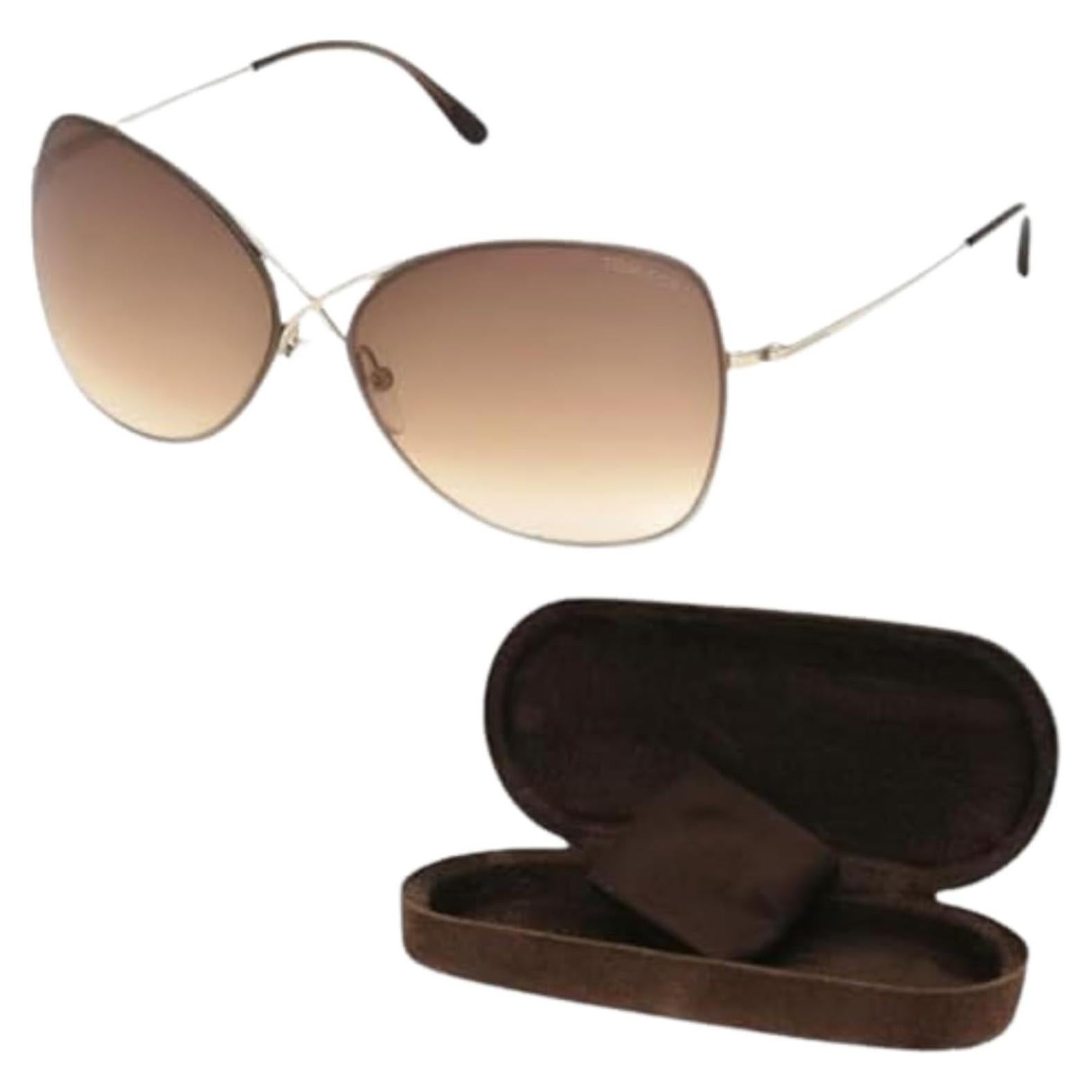 Gafas de Sol Tom Ford FT0250 COLETTE Oro Rosa 63mm