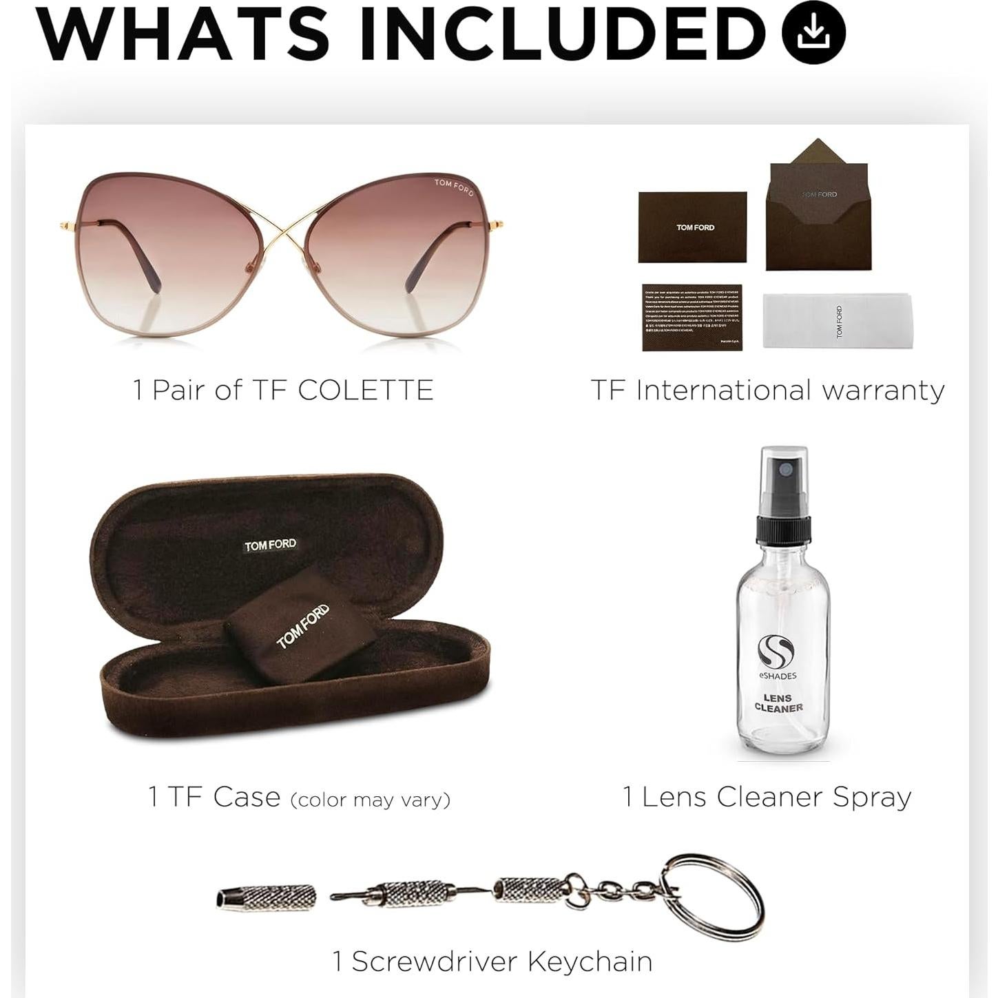 Gafas de Sol Tom Ford FT0250 COLETTE Oro Rosa 63mm