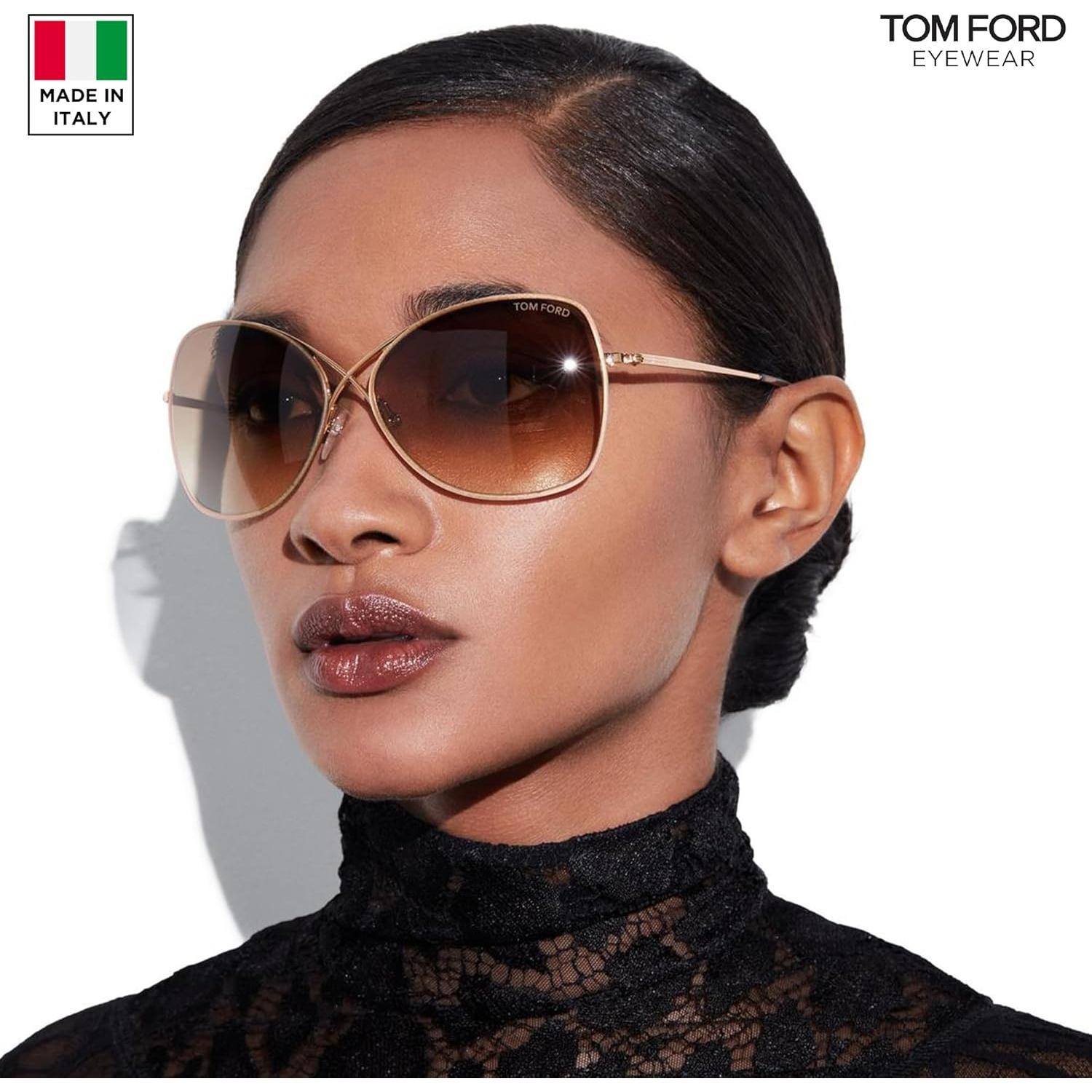 Gafas de Sol Tom Ford FT0250 COLETTE Oro Rosa 63mm