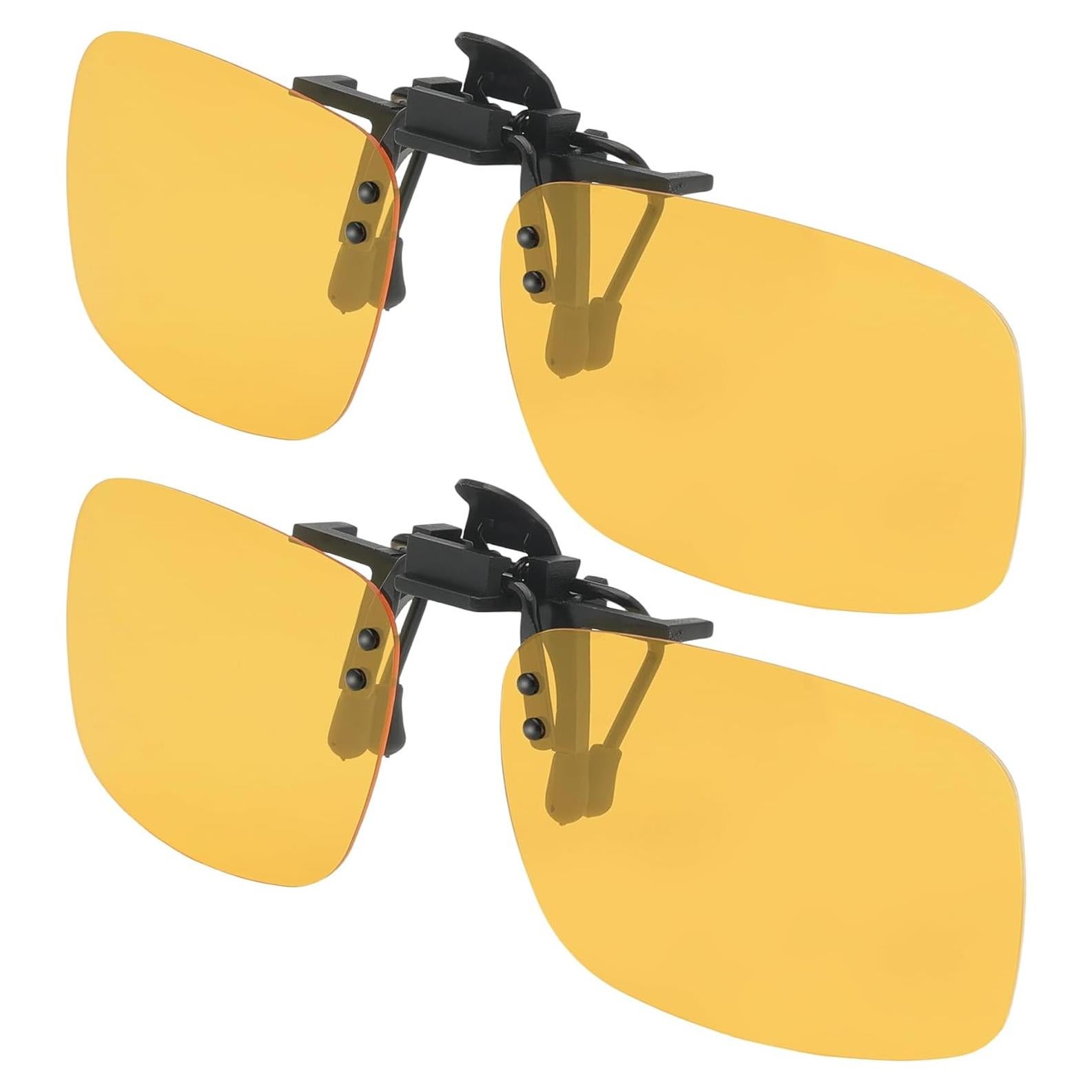 Gafas de Conducción Nocturna IOHLNG Clip Polarizadas Amarillas