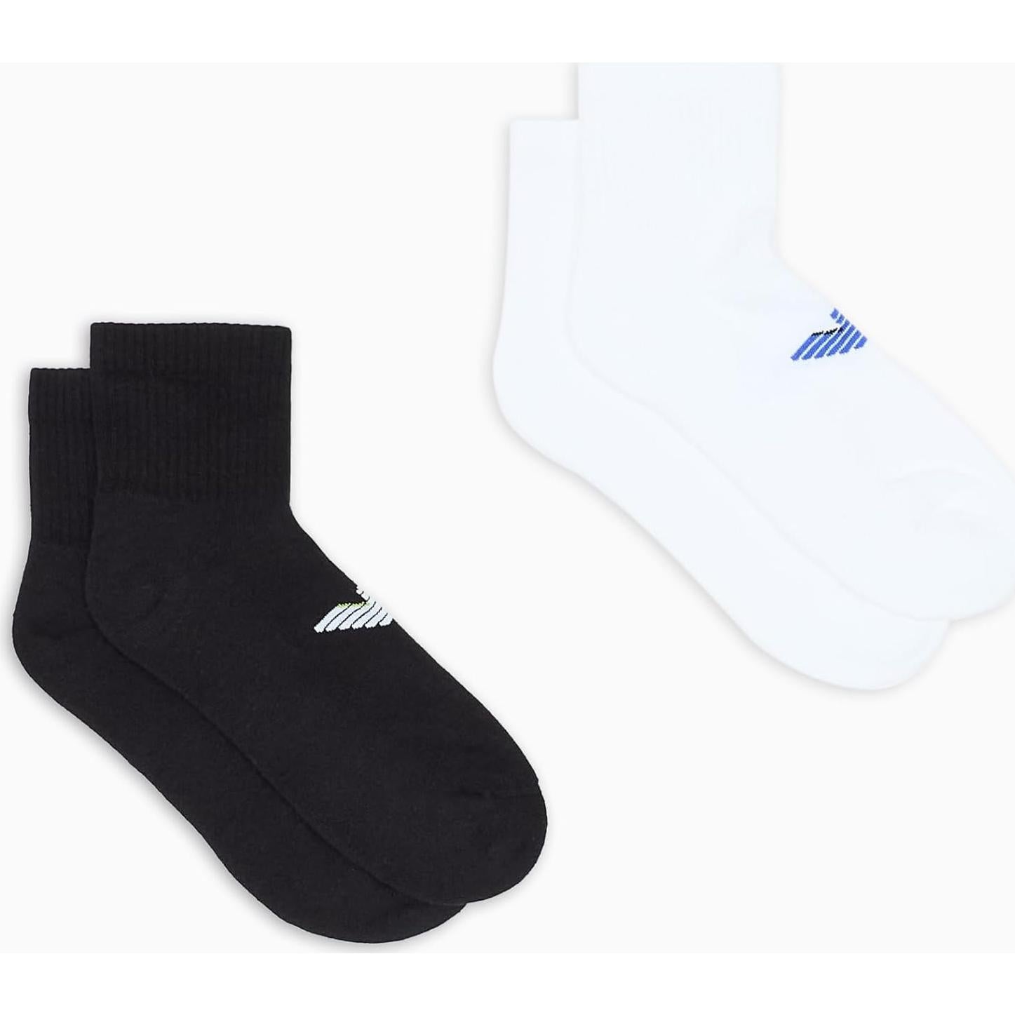 Calcetines de Tobillo Emporio Armani para Hombre Pack 2