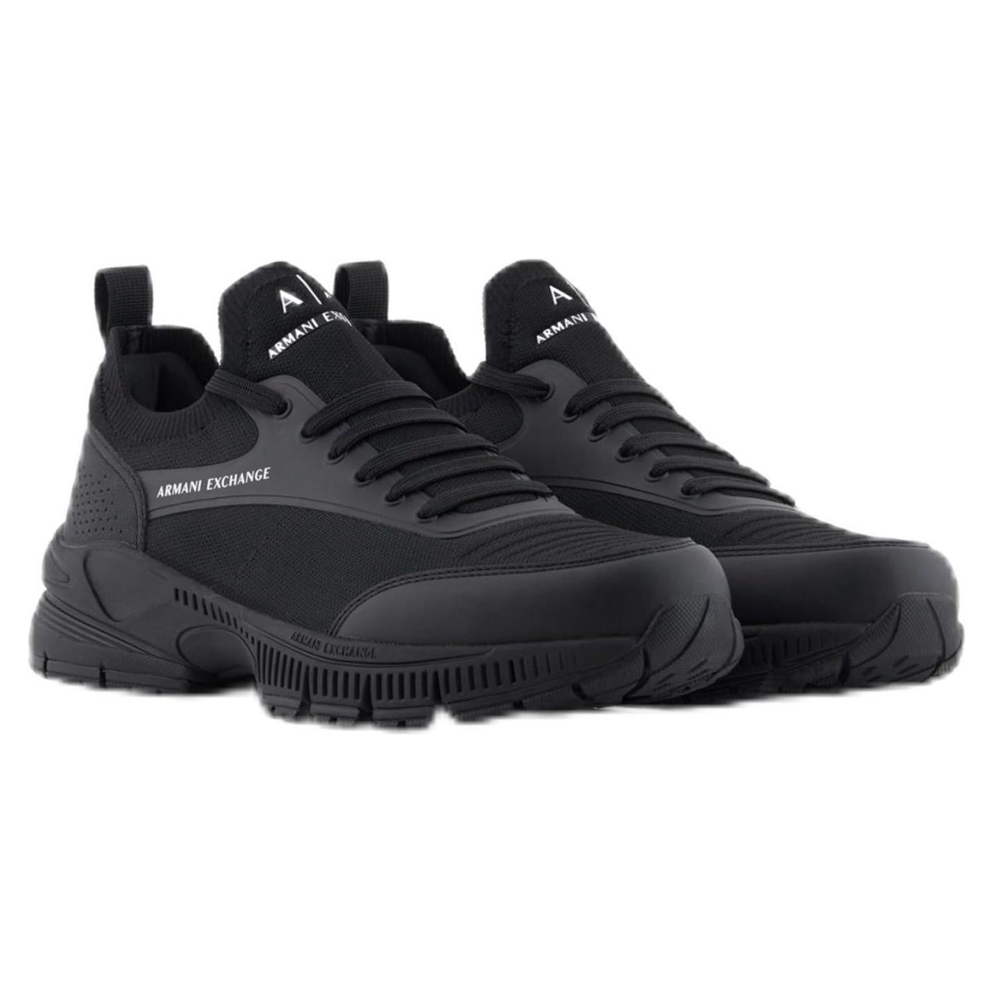 Zapatilla Chunky Hombre Armani Exchange Speed Negro 10