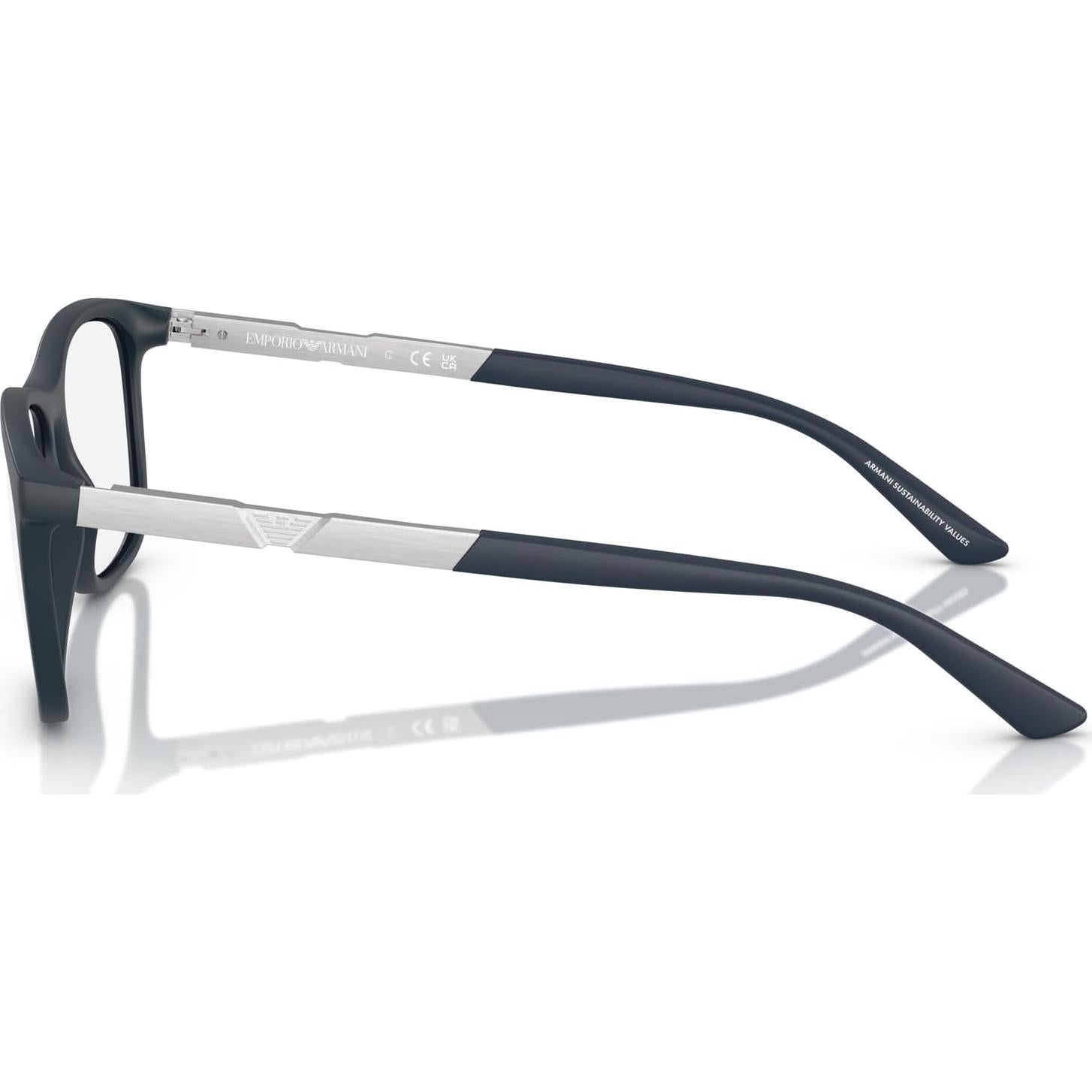 Gafas Recetadas Emporio Armani EA3247 Cuadradas Azul Mate