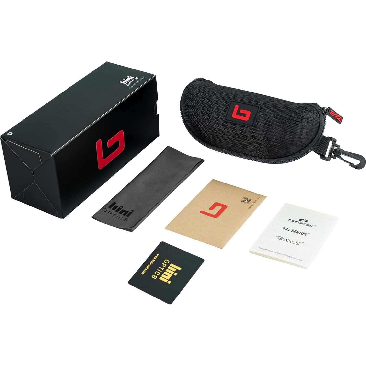 Gafas de sol B.N.U.S modelo B7066 con lentes de vidrio polarizadas