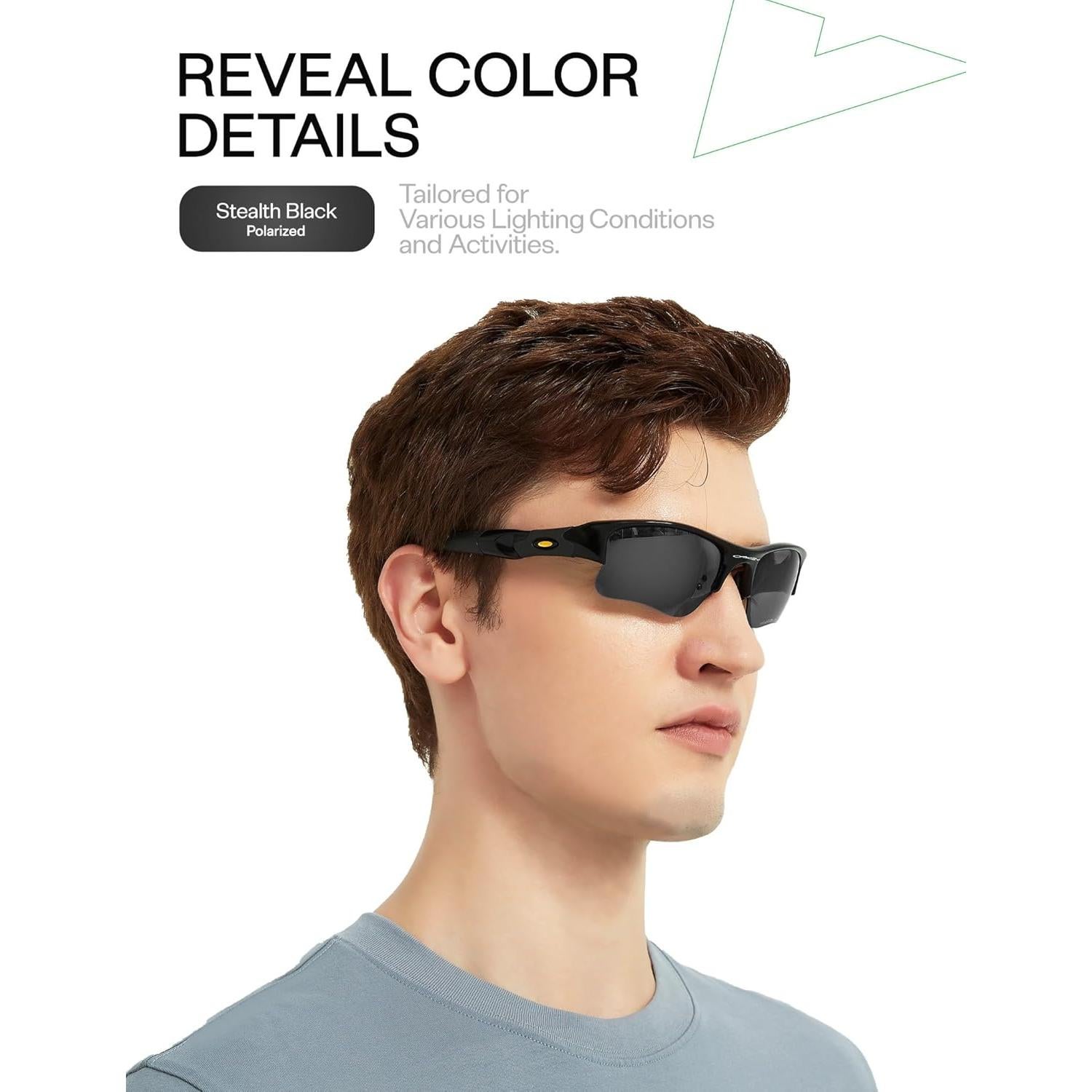 Lentes de Reemplazo Mryok para Gafas Oakley OO9329 Polarizados HD