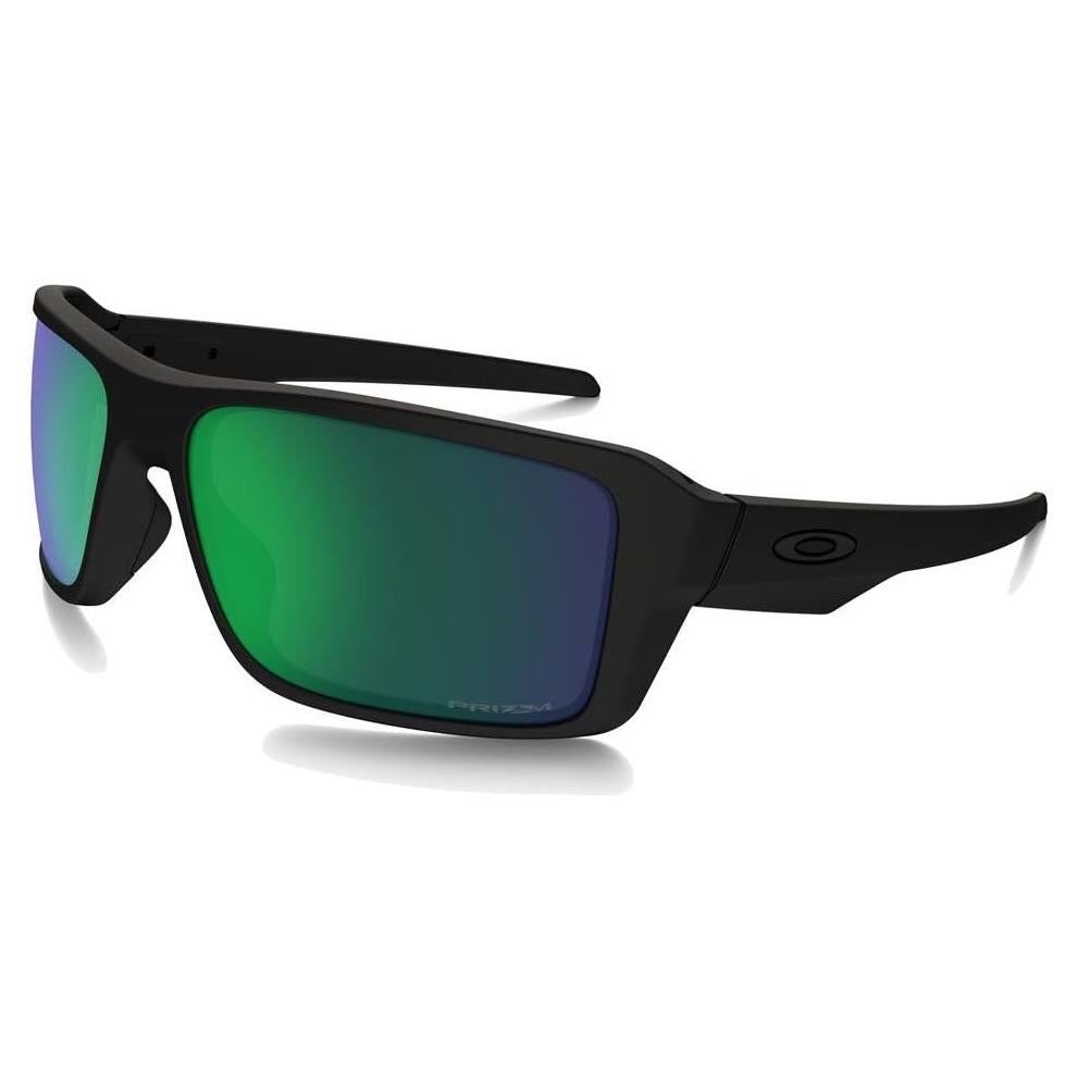 Gafas de sol rectangulares Oakley Double Edge negras polarizadas