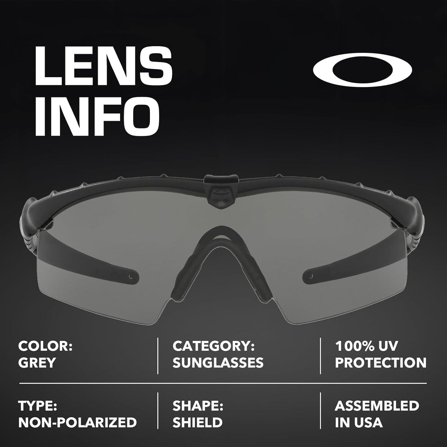 Gafas de Sol Oakley SI Ballistic M Frame 2.0 Strik Negro Mate