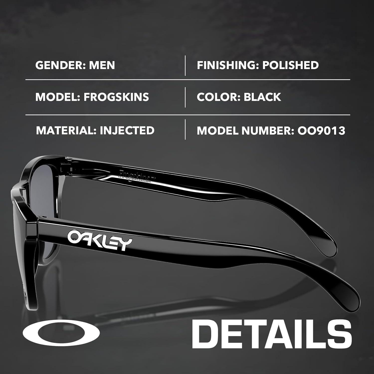 Gafas de Sol Oakley Frogskins OO9013 Cuadradas Grises