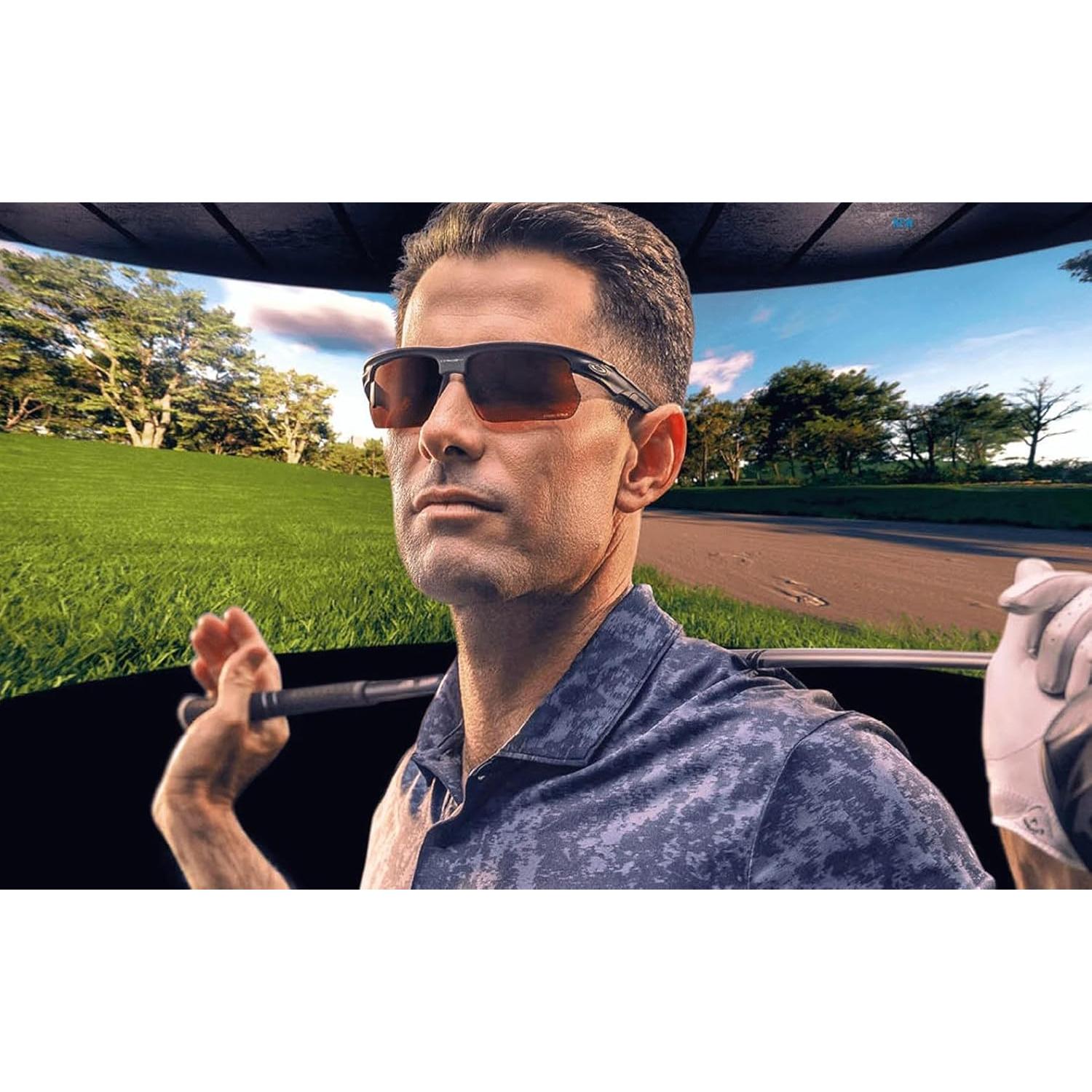 Gafas de sol Oakley BiSphaera Carbono Mate Lente Prizm Golf