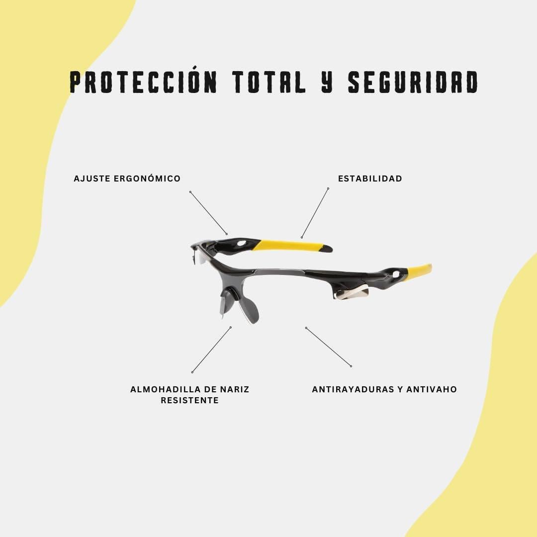 Gafas de Protección Deportivas JJ LMS para Pickleball - Antivaho