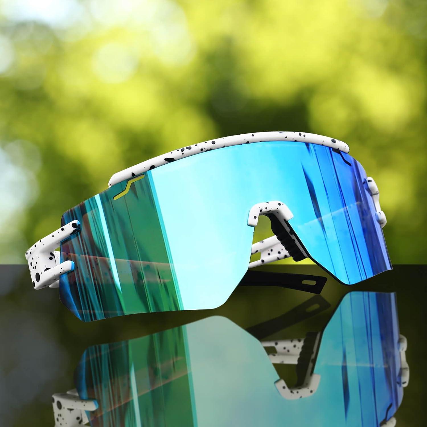 Gafas de sol deportivas AVV UV400 polarizadas para ciclismo