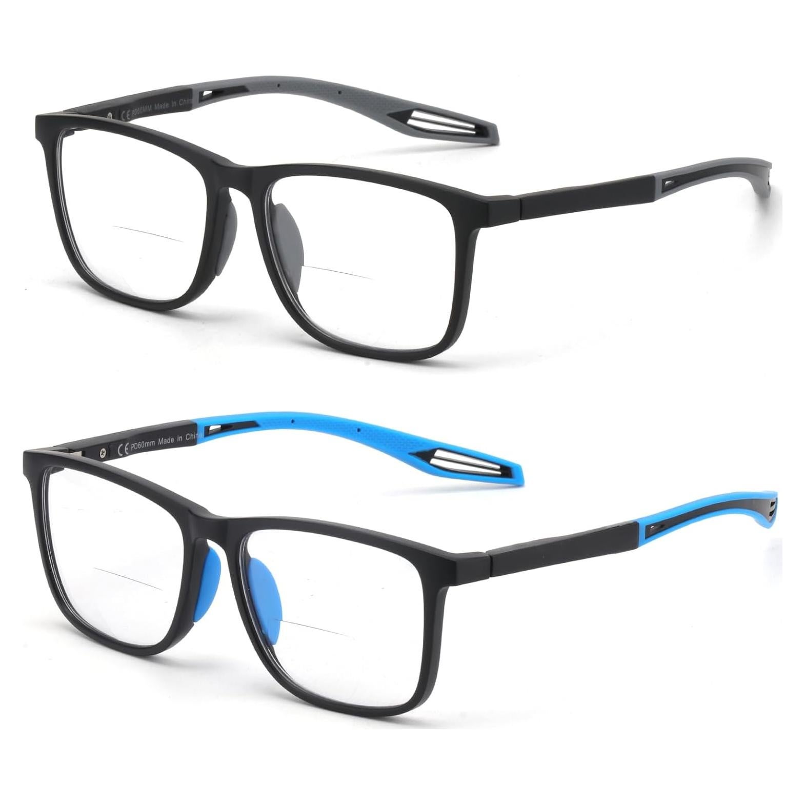 Gafas Bifocales Missfive 2.5x para Hombres y Mujeres - Estilo Deportivo