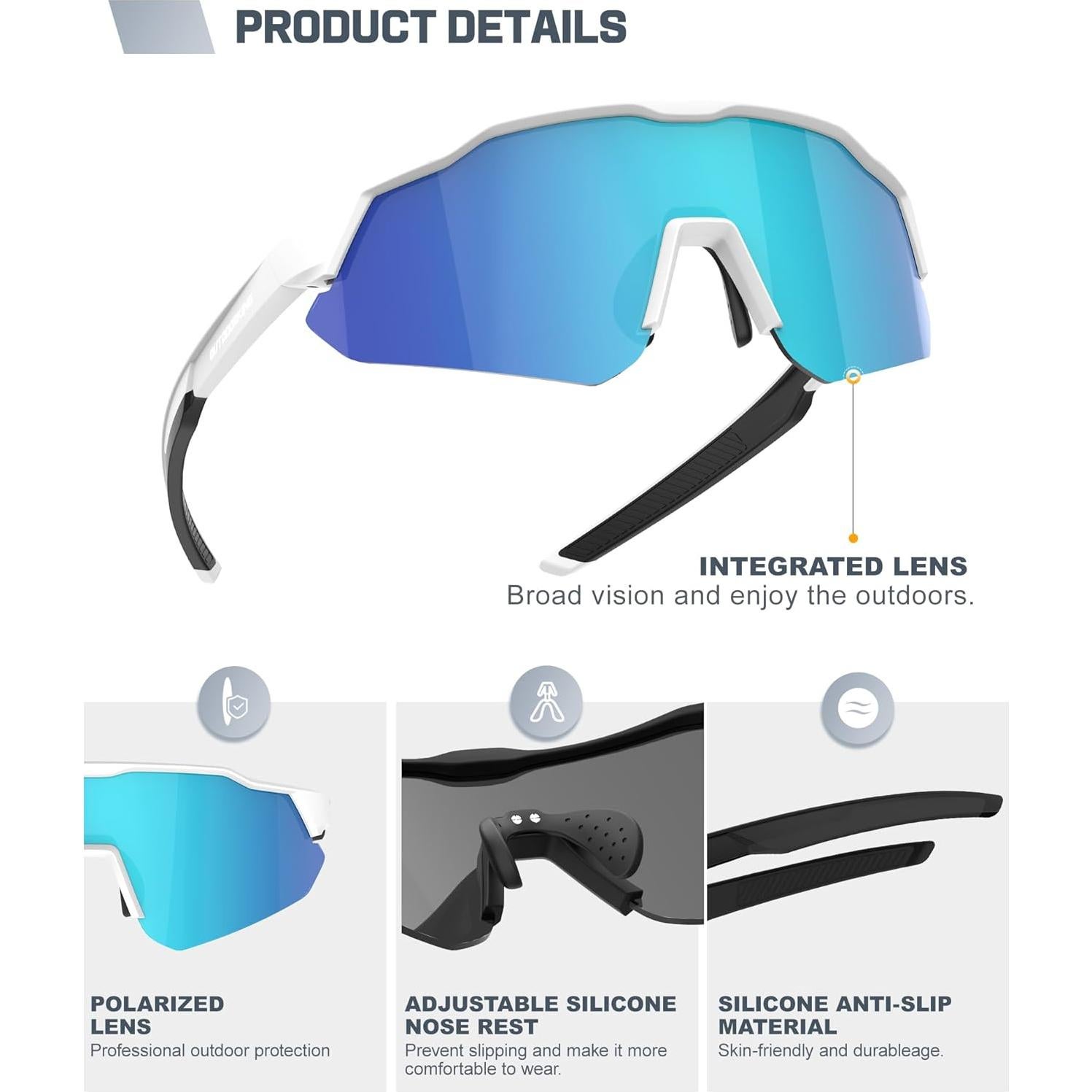 Gafas de sol polarizadas OUTDOORKING UV400 para hombres