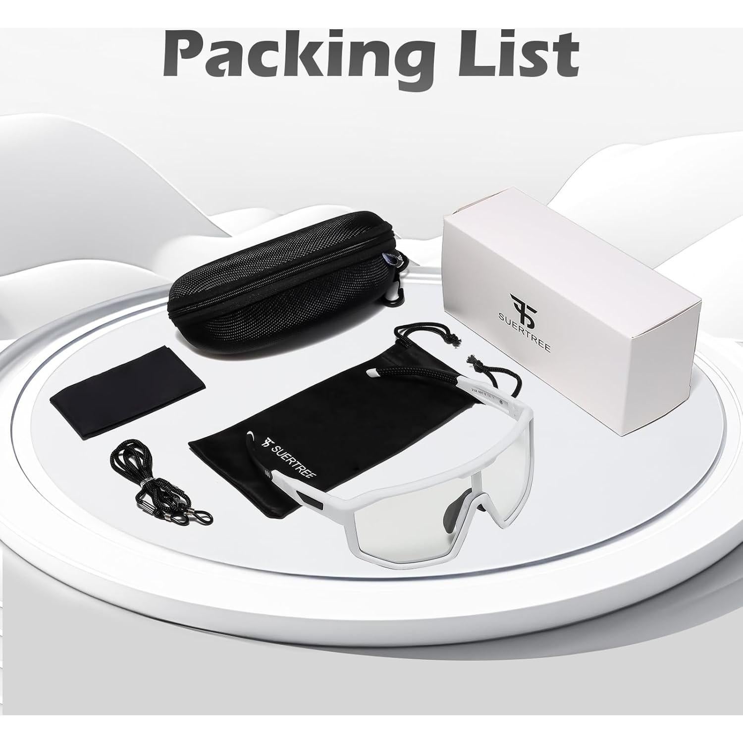 Gafas de Ciclismo Fotochromáticas Suertree UV400 Unisex