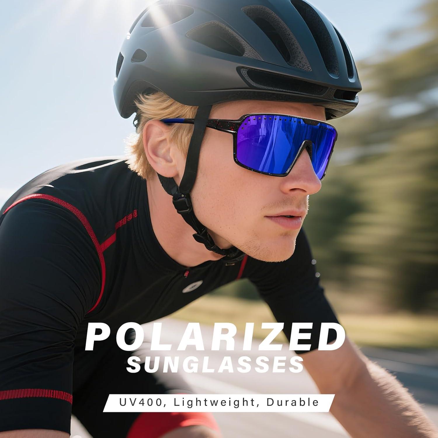 Gafas de sol deportivas DioKiw UV400 para hombres - 3 colores