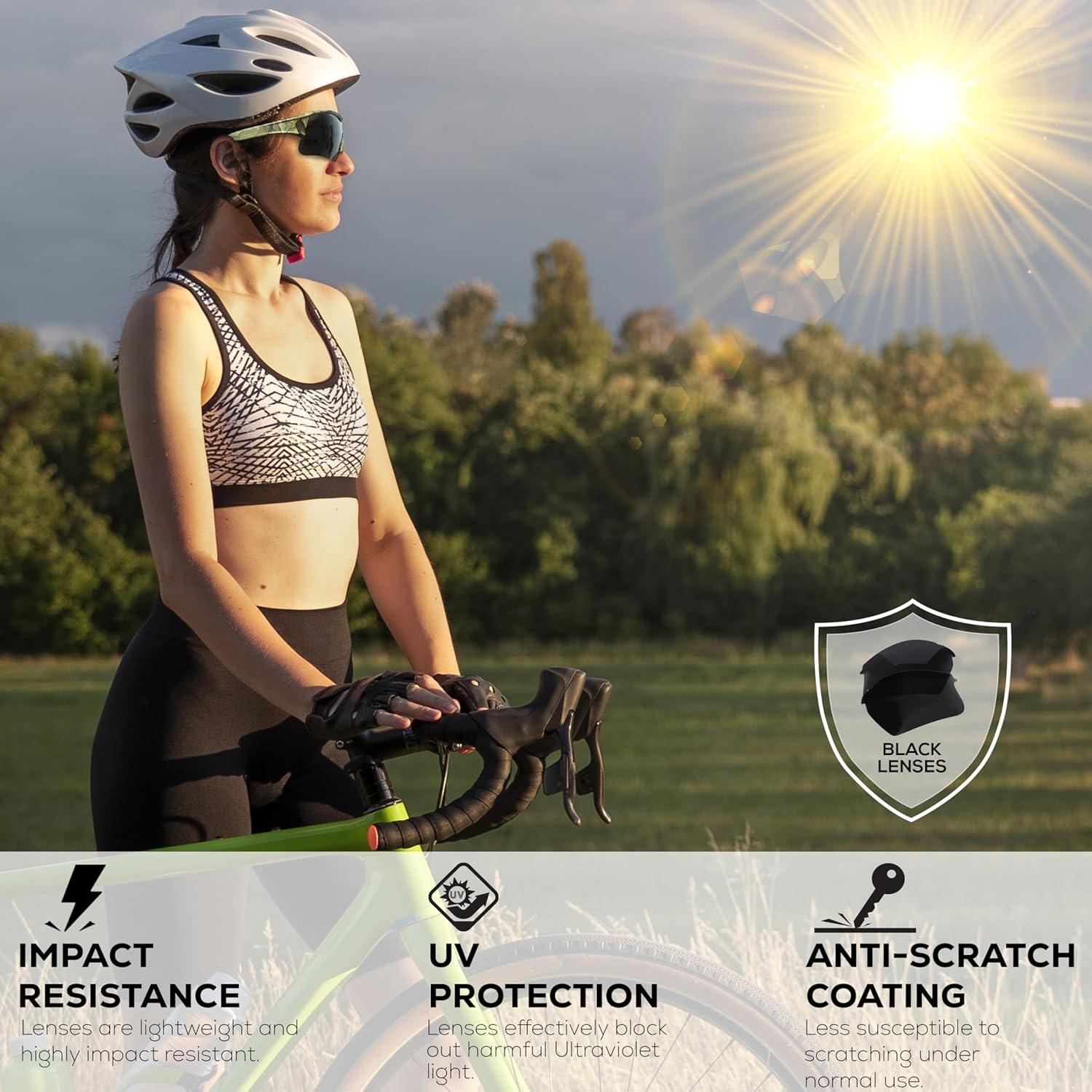 Gafas de Seguridad CamoJax Bison Life - Anti-Rasguños, UV, Negro