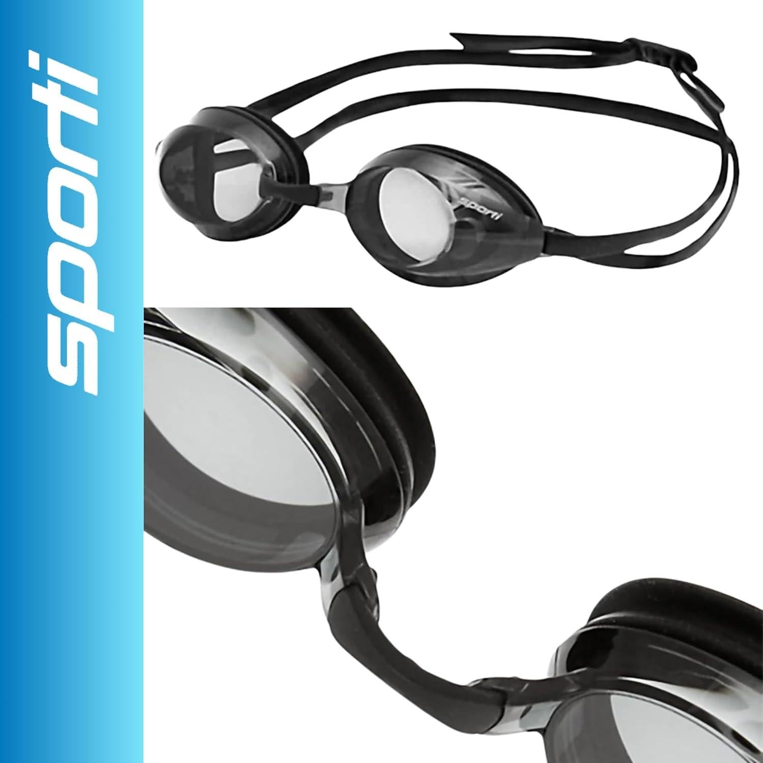 Gafas de Natación Antivaho Sporti -1.5D a -8.0D Unisex