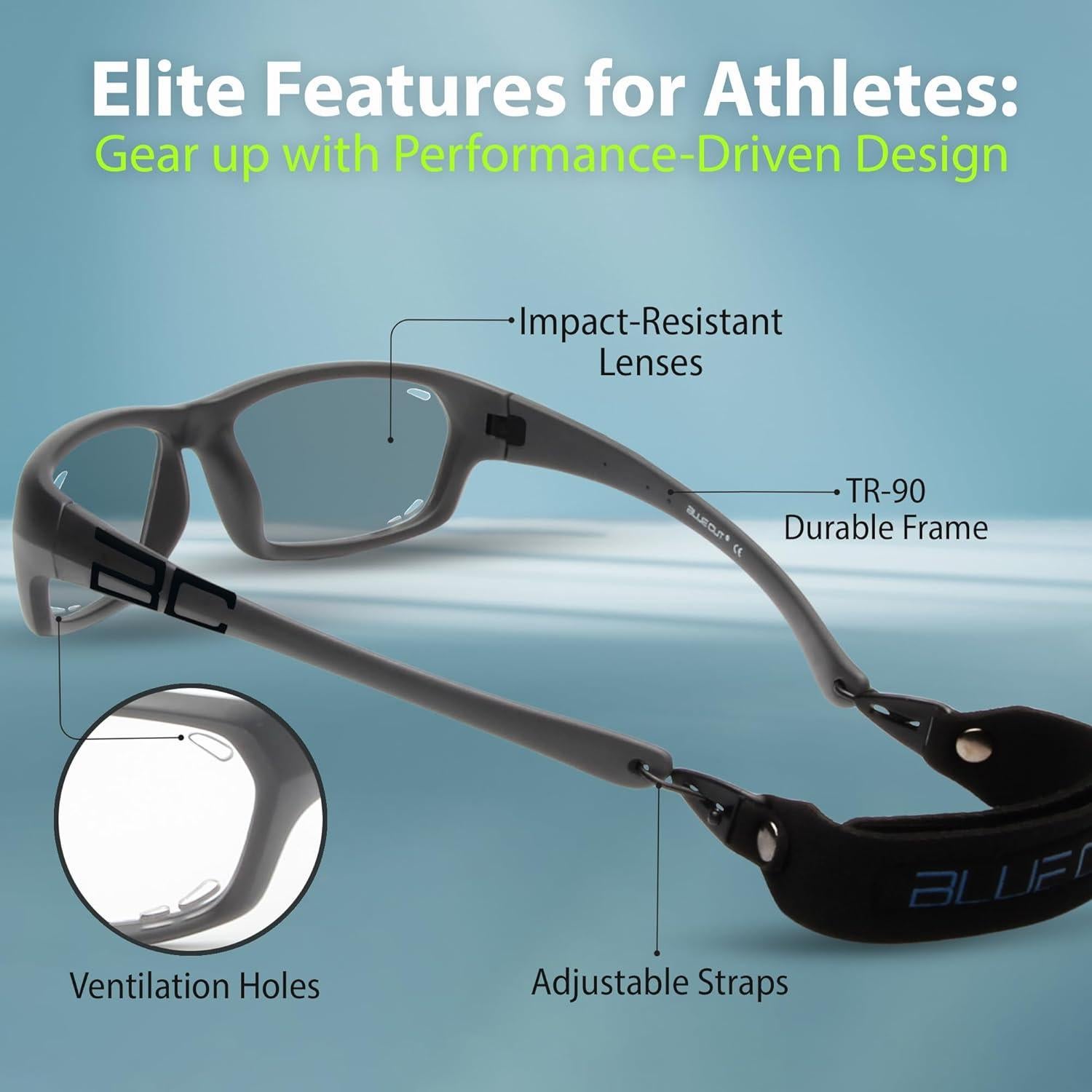 Gafas de Protección Deportiva BLUE CUT Fotocromáticas Adulto