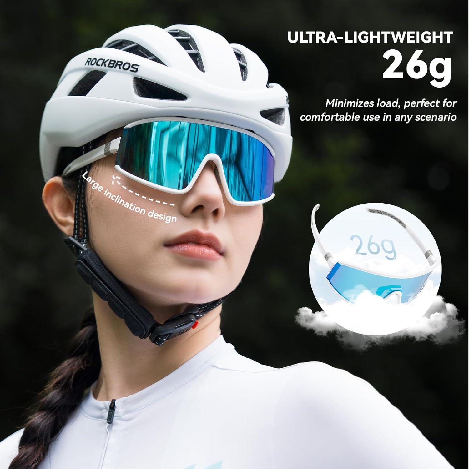 Gafas de Ciclismo Fotoquímicas ROCKBROS UV400 para Hombre/Mujer
