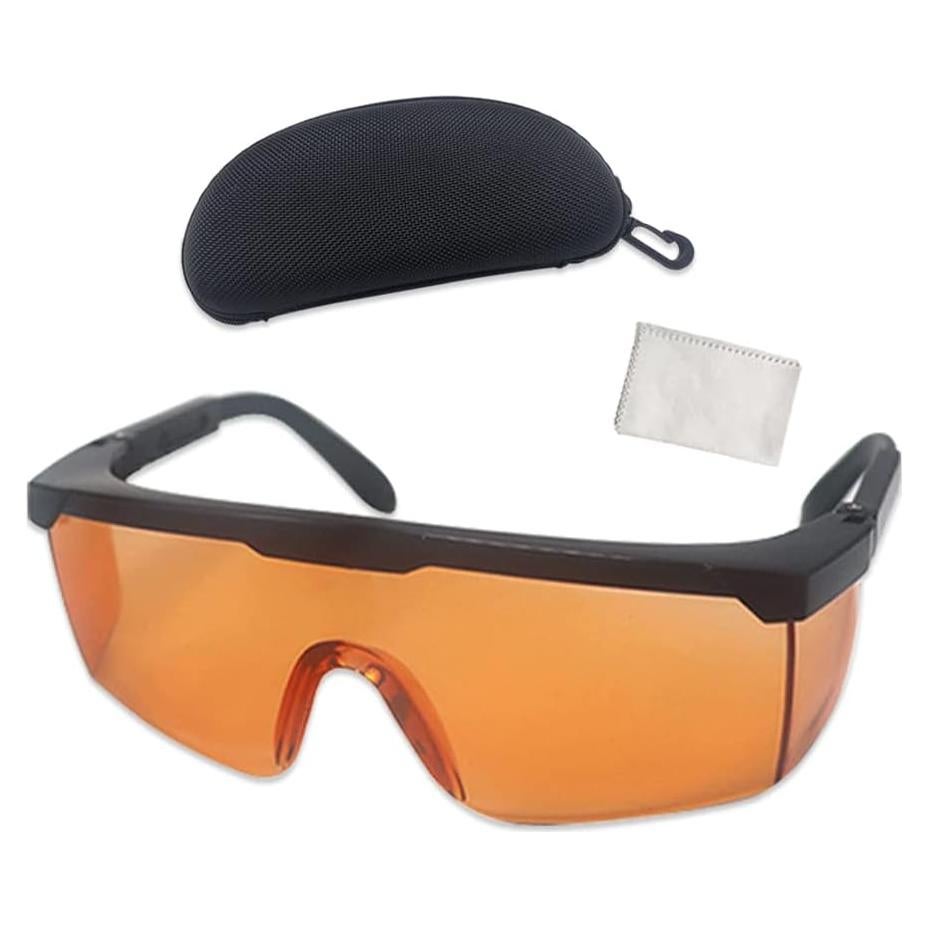 Gafas de Seguridad Mozeeda UV Naranjas ANSI Z87 Ajustables