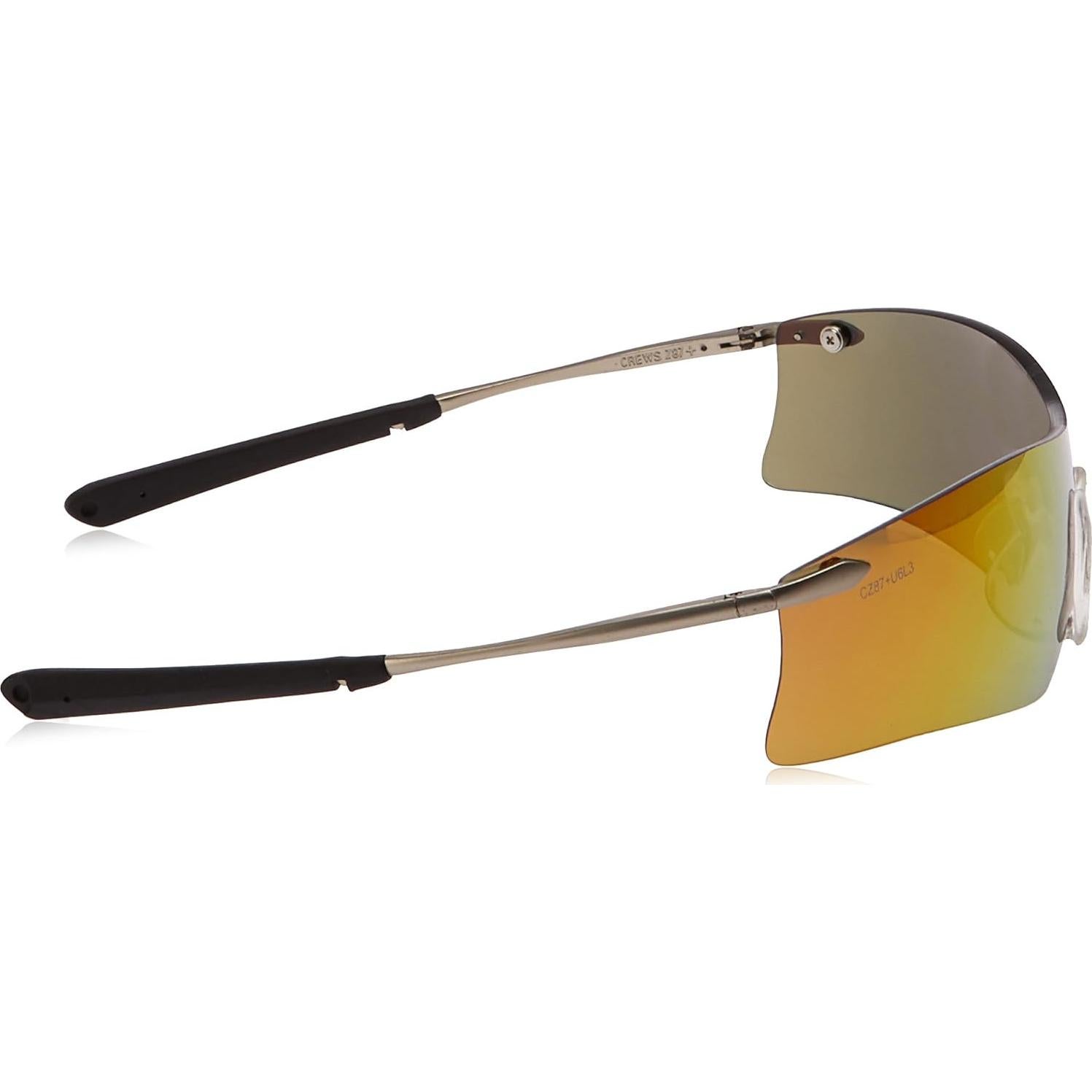 Gafas de Seguridad MCR T411R Rubicon Lente Espejo Fuego UV