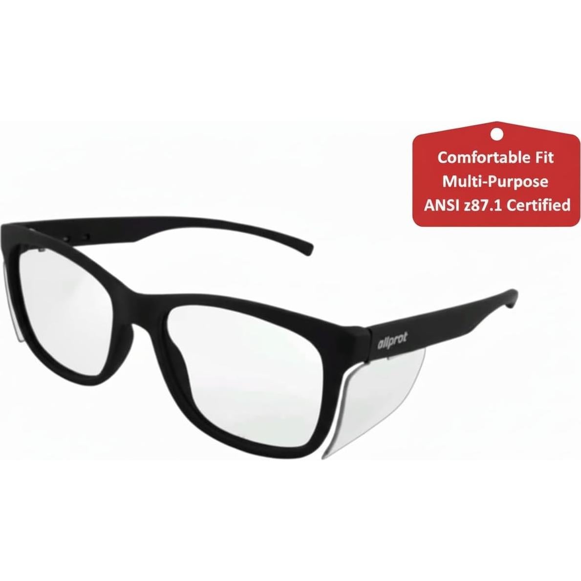 Gafas de Seguridad ALLPROT Unisex ANSI Z87.1 Resistente a Impactos