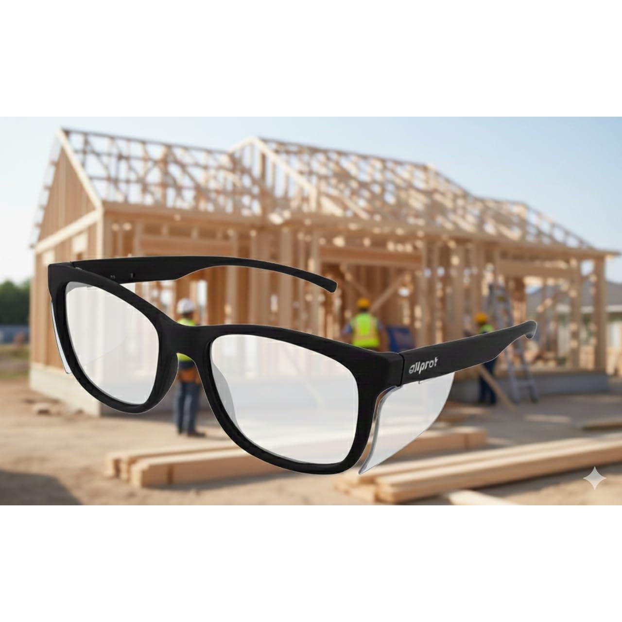 Gafas de Seguridad ALLPROT Unisex ANSI Z87.1 Resistente a Impactos