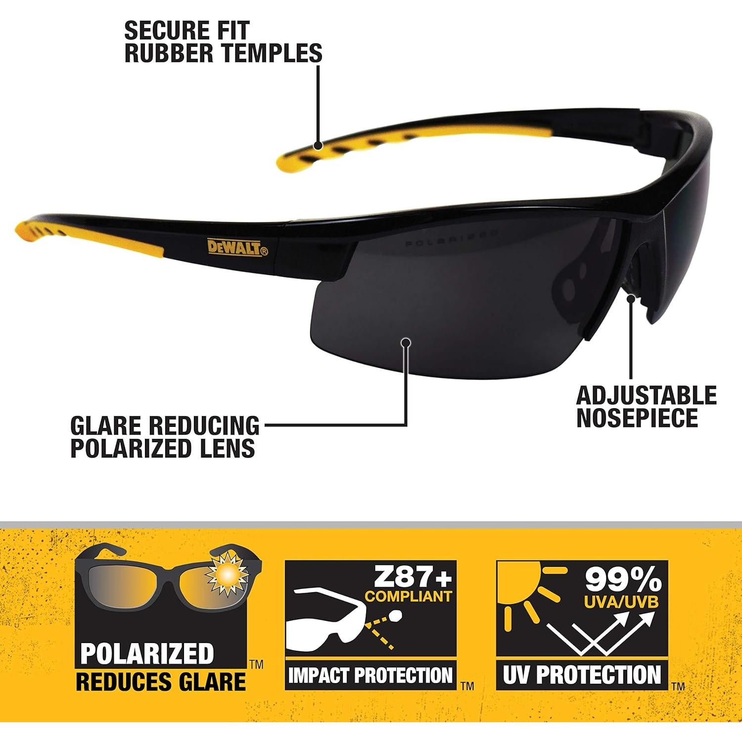 Gafas de Seguridad DEWALT DPG99 Polarizadas Unisex
