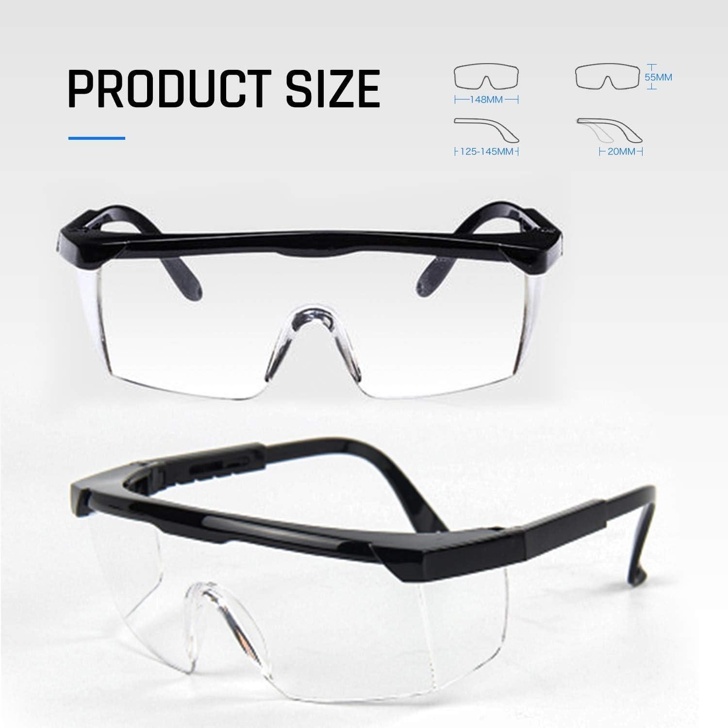 Gafas de Seguridad MDJOTRO Antivaho Ajustables Unisex