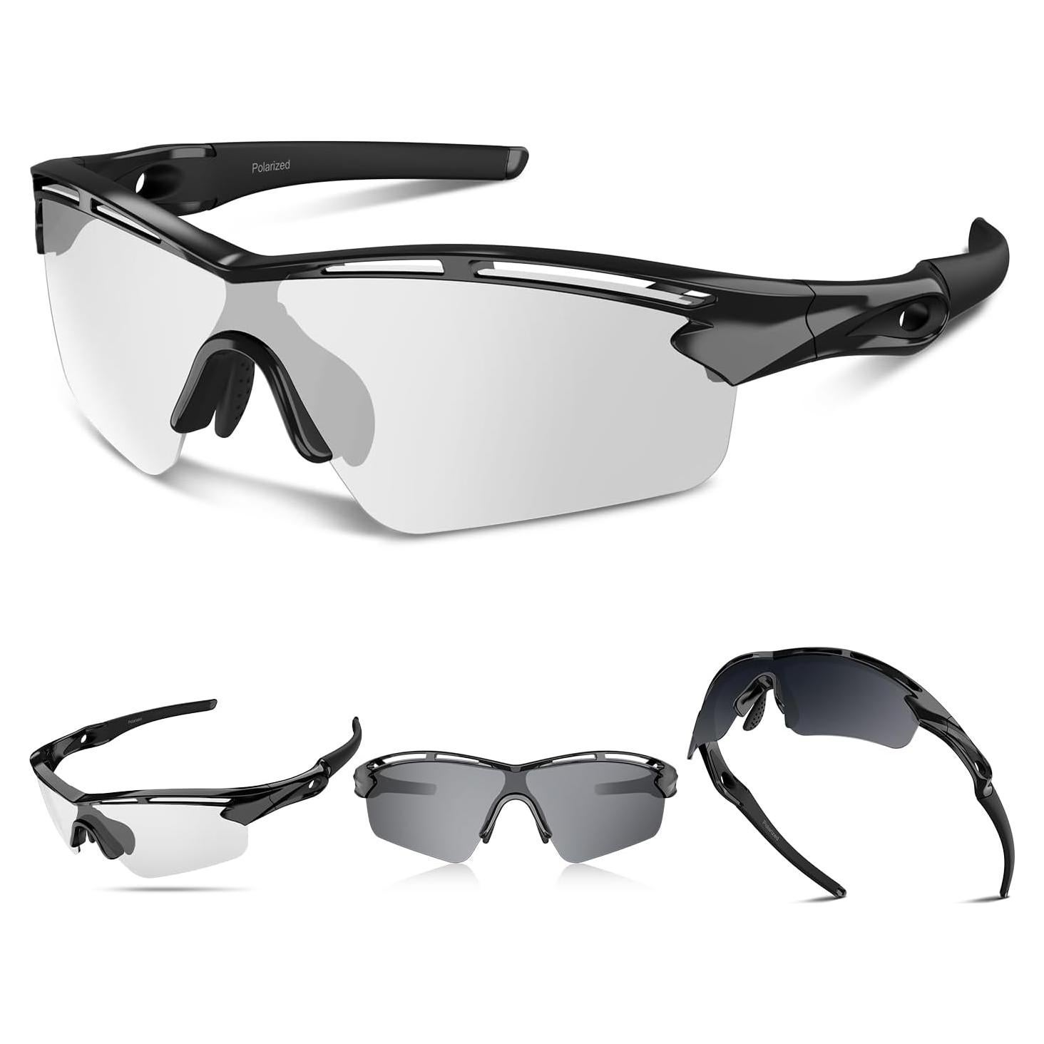 Gafas de sol deportivas Rosemal UV400 fotoquímicas para ciclismo