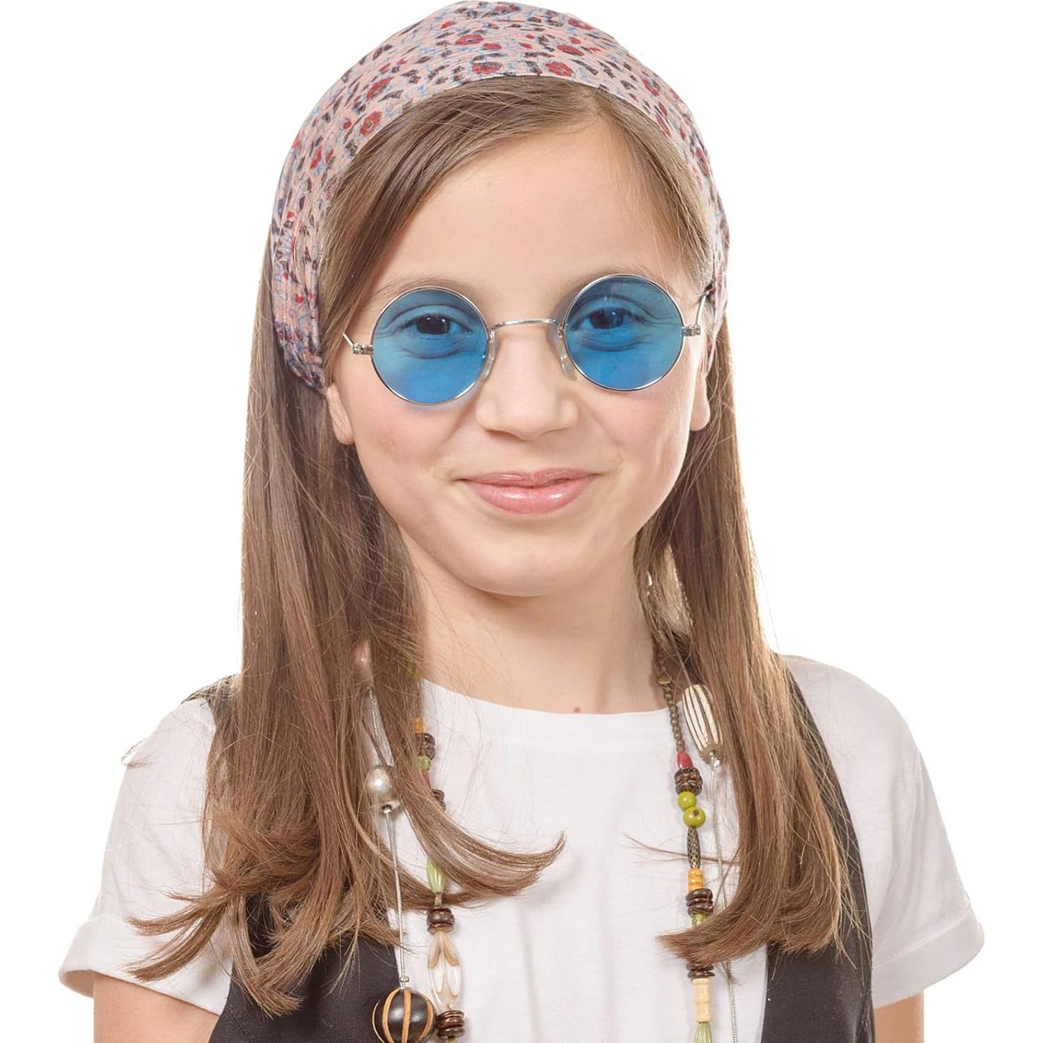 10 Pares de Gafas de Sol Vintage Redondas para Mujeres