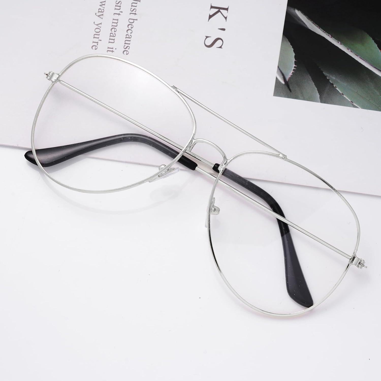 Gafas de sol aviador unisex metalicas negras y doradas