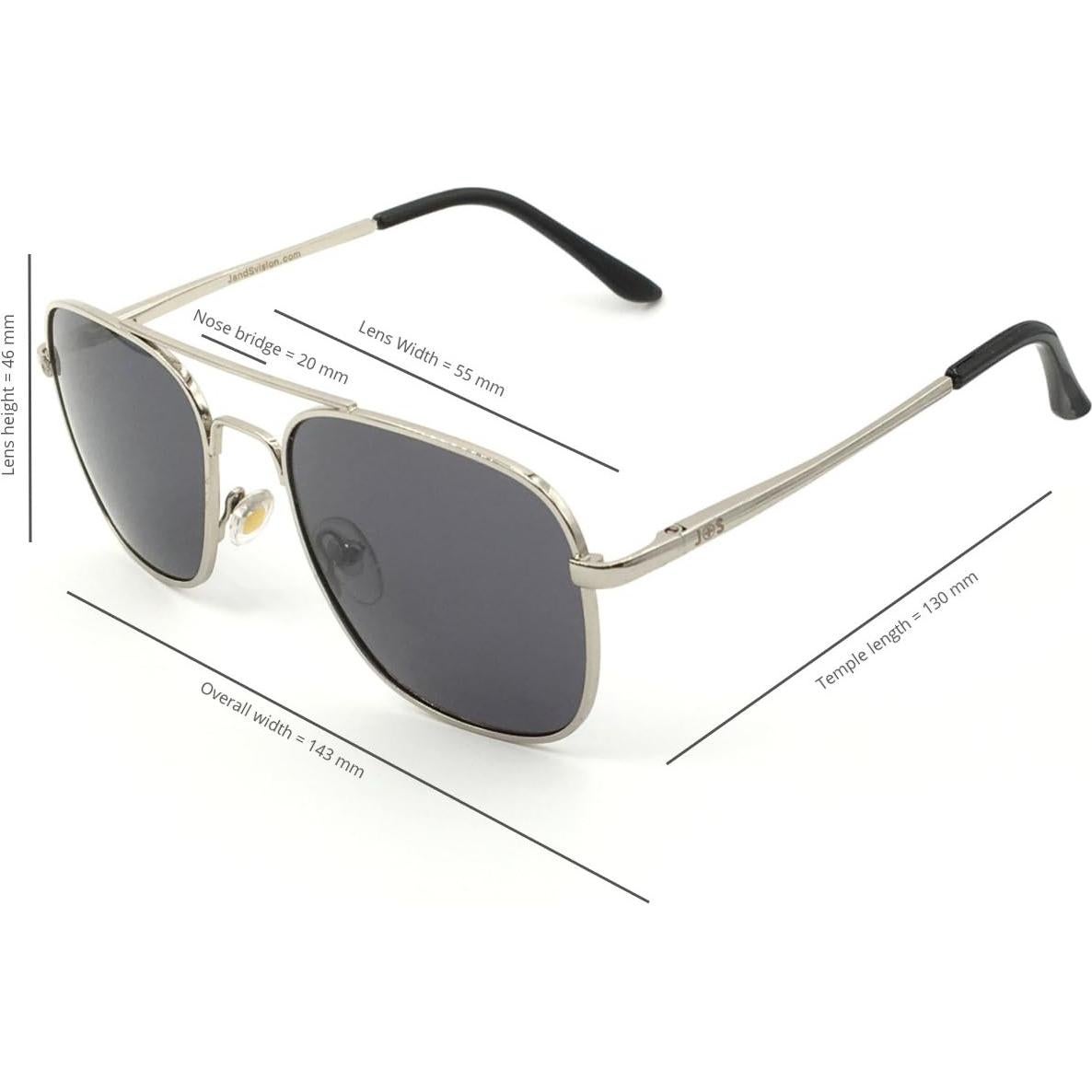 Gafas de sol aviador polarizadas J+S Premium UV400 unisex