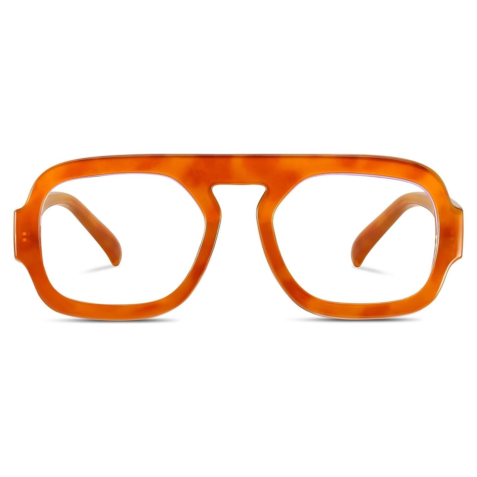 Gafas de bloqueo de luz azul YMRFW cuadradas para computadora