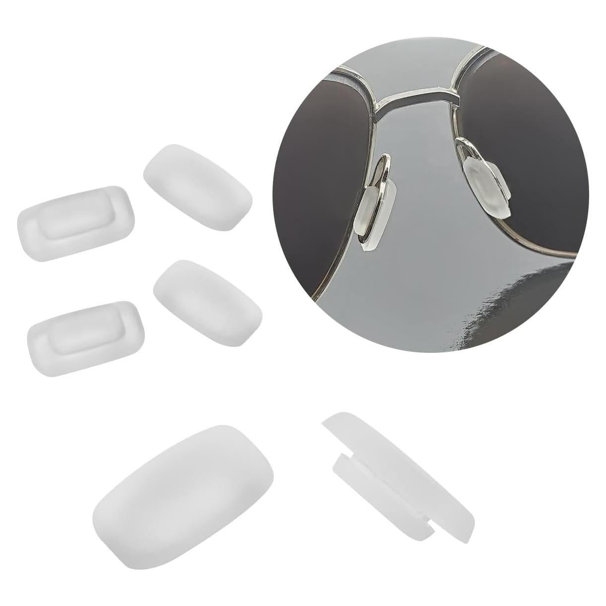 Repuestos Almohadillas Nasales Silicona Suave 11x6mm - Columbia/Maui Jim