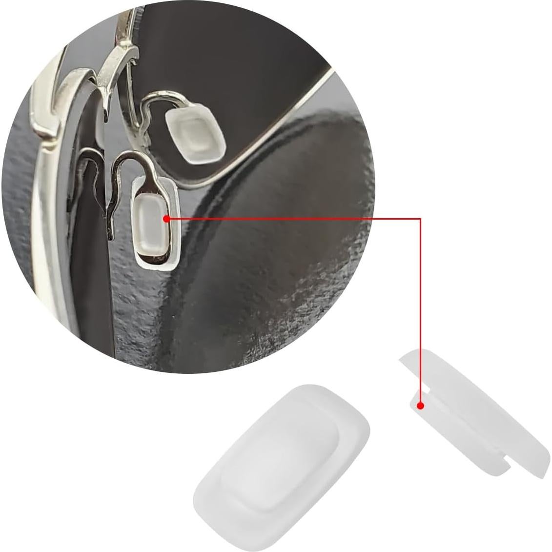 Repuestos Almohadillas Nasales Silicona Suave 11x6mm - Columbia/Maui Jim