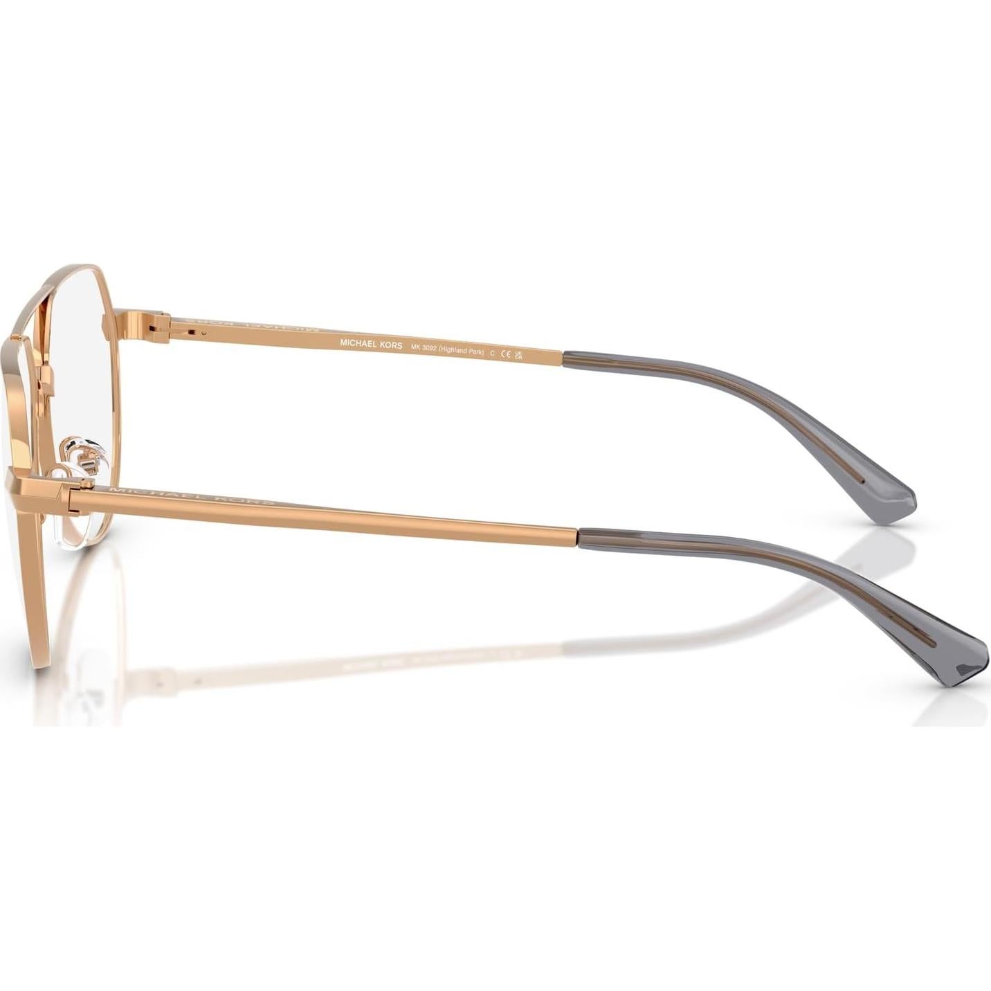 Montura de Gafas de Prescripción Michael Kors MK3092 Dorado Beige