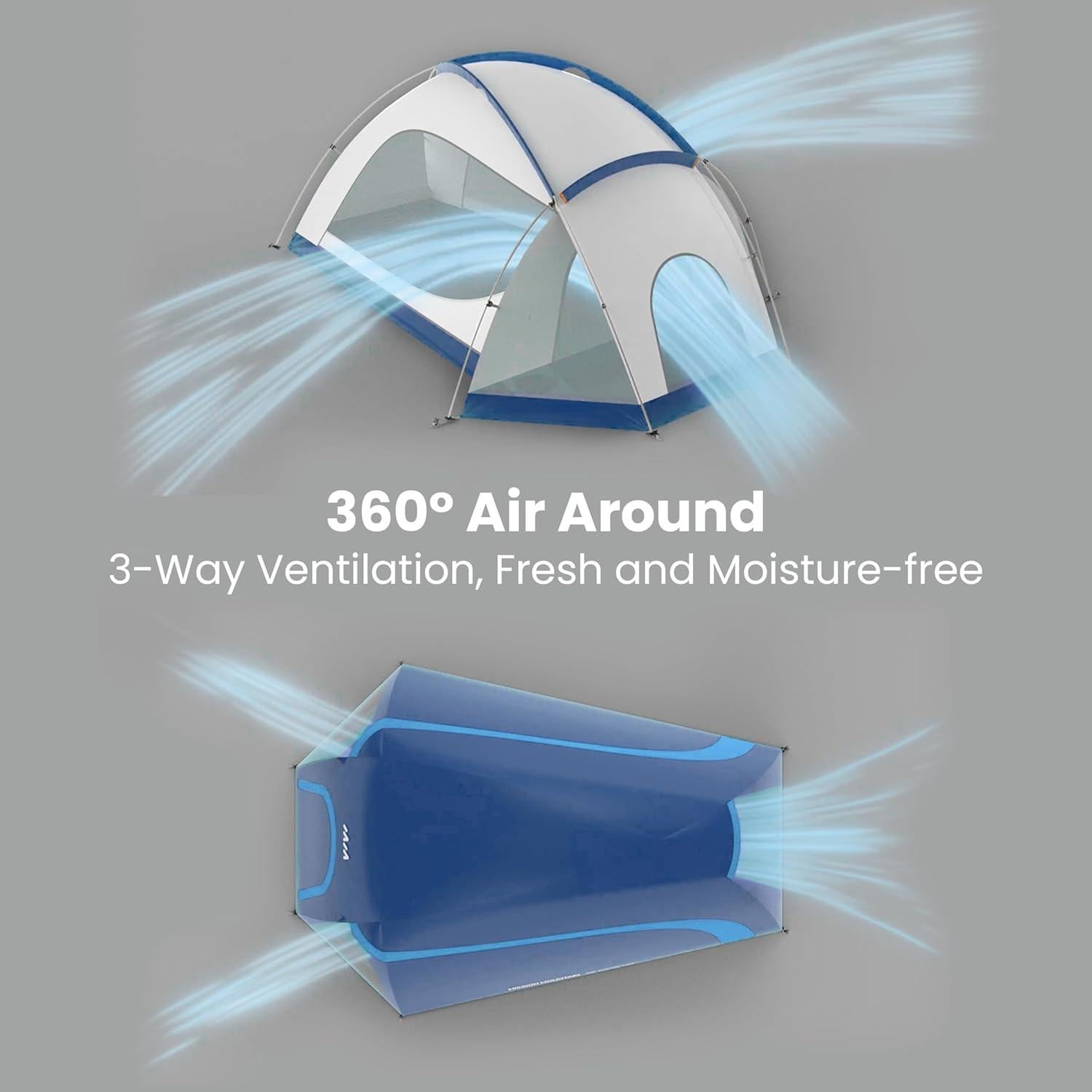 Tienda de Camping MISSION MOUNTAIN UltraPort 2 Personas Domo