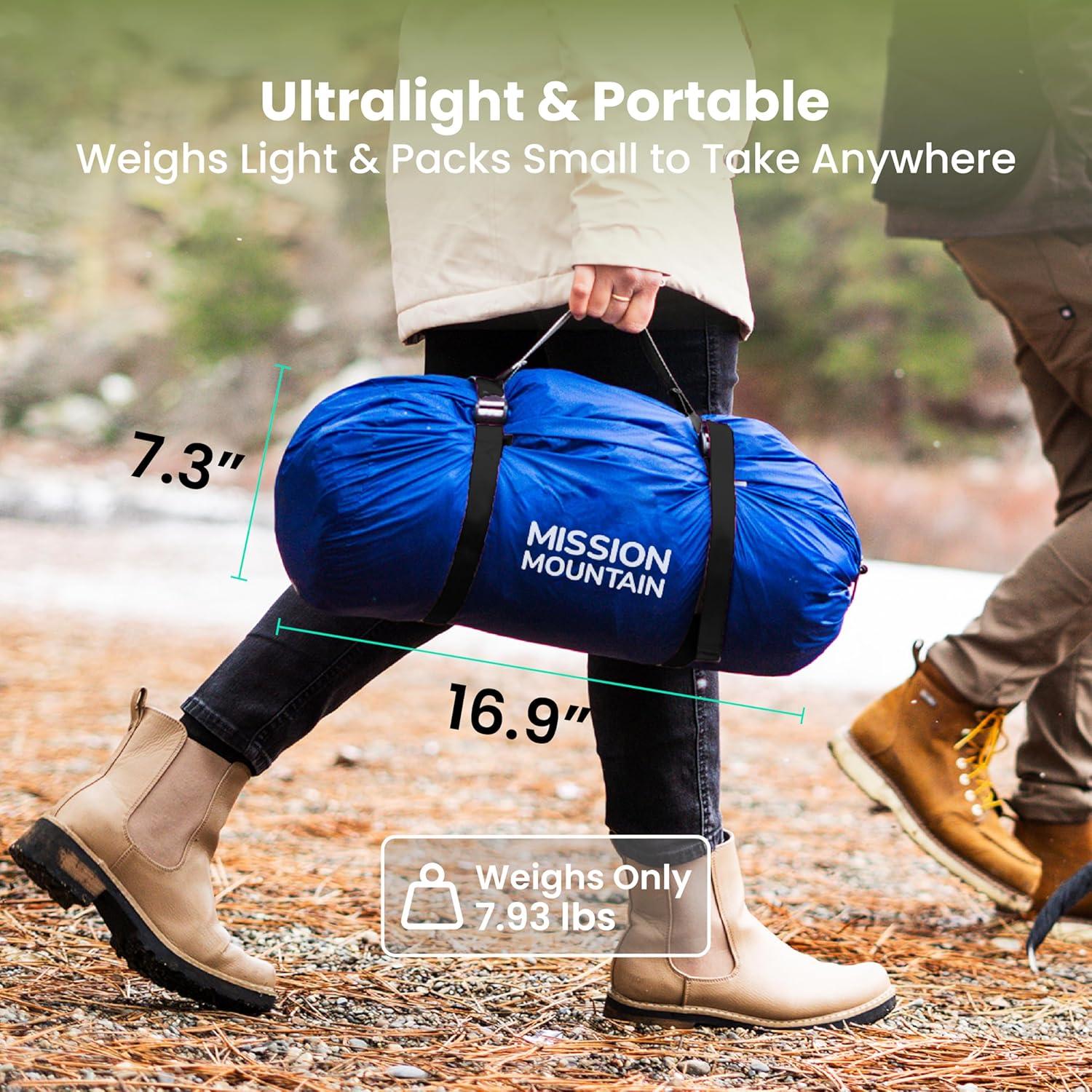 Tienda de Camping MISSION MOUNTAIN UltraPort 2 Personas Domo