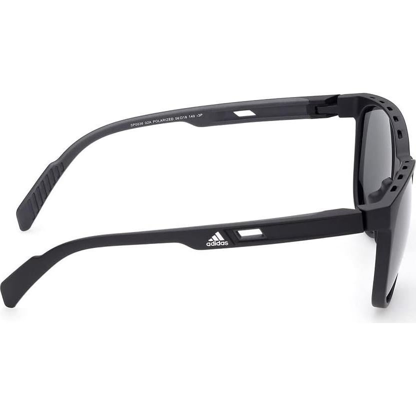 Estuche para Gafas Unisex Adidas SP0036 Negro 140mm
