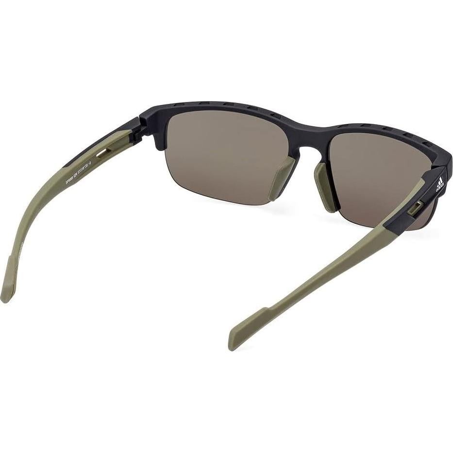 Gafas de sol Adidas Sport SP 0068 02N Negro mate/Verde