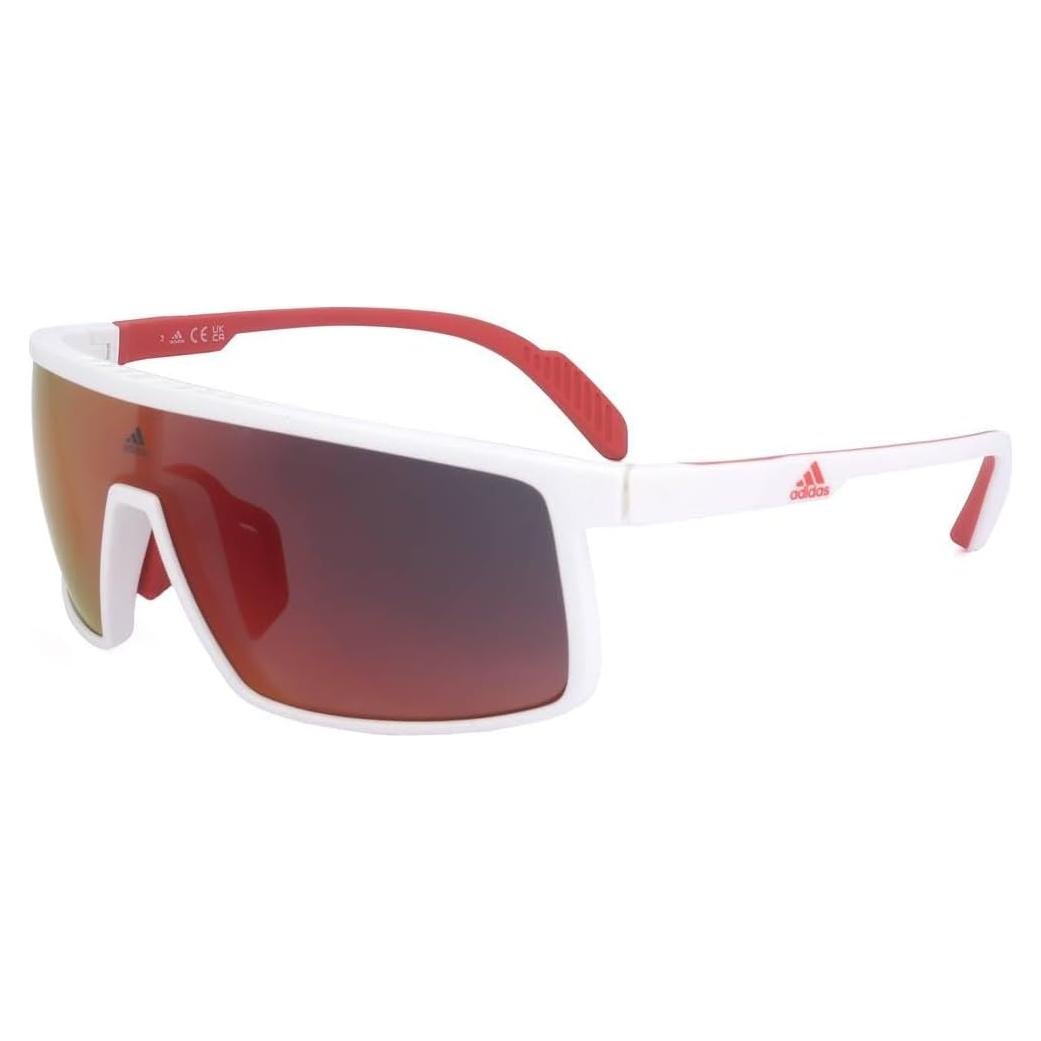Gafas de Sol Unisex Adidas SP0057 Sport Blancas 00-140